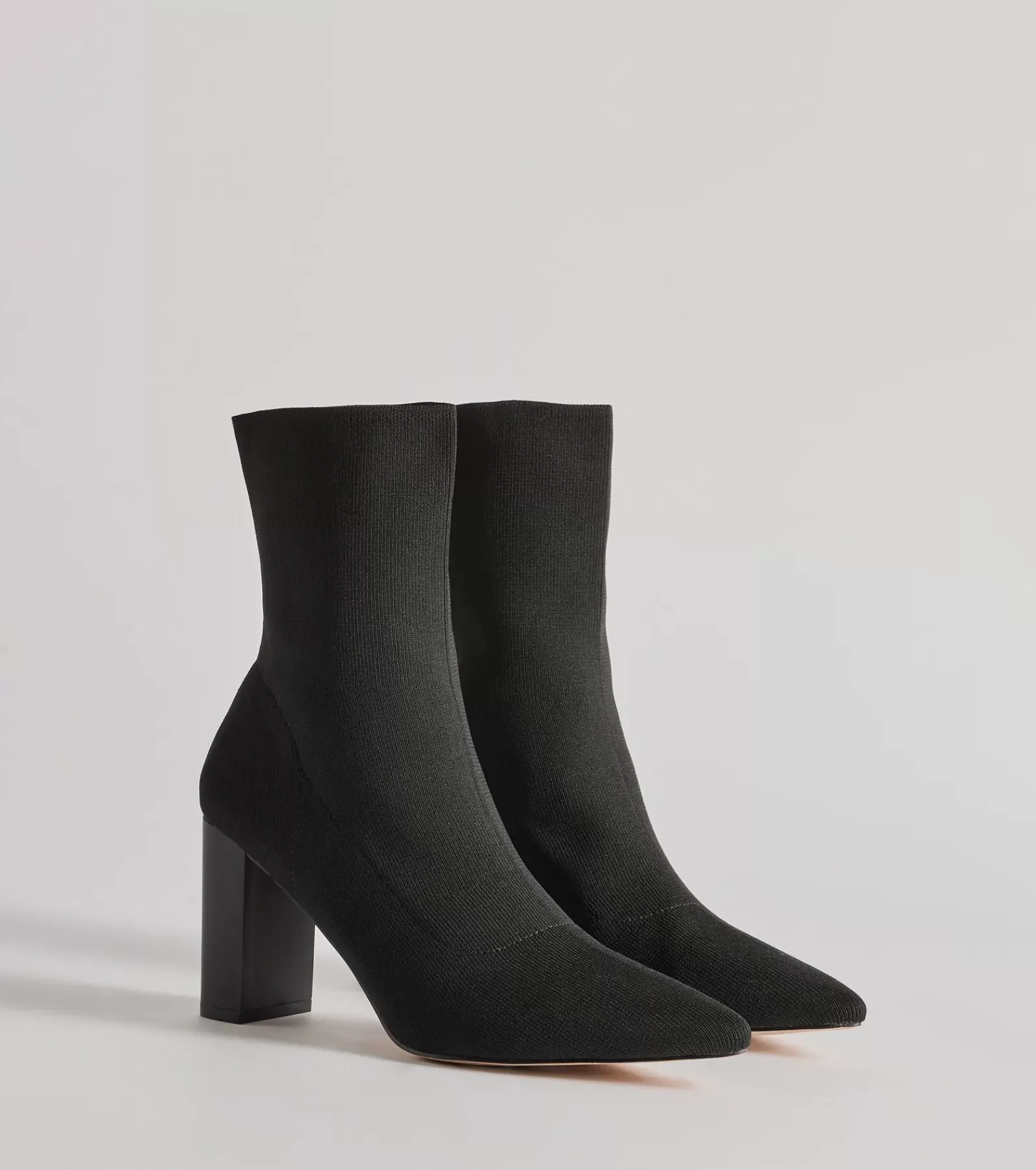 Windsor Boots & Booties*Back To Basics Knit Ankle Booties