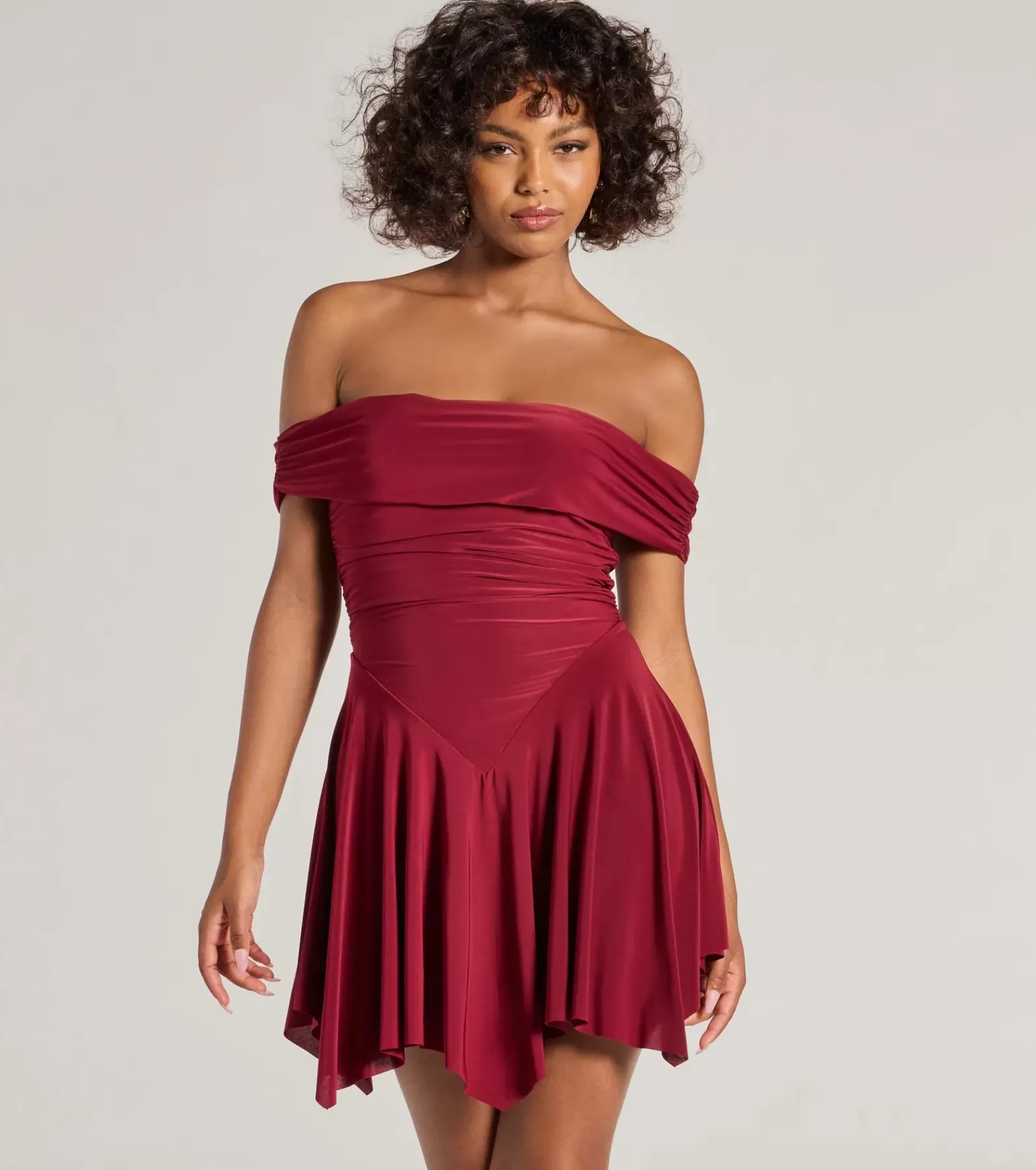 Windsor Bachelorette Dresses | Bachelorette Outfits*Be With You Off-The-Shoulder Skater Dress