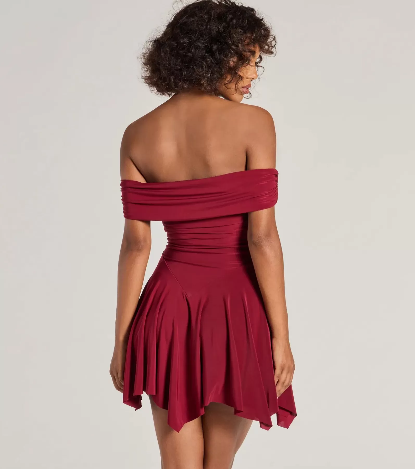 Windsor Bachelorette Dresses | Bachelorette Outfits*Be With You Off-The-Shoulder Skater Dress