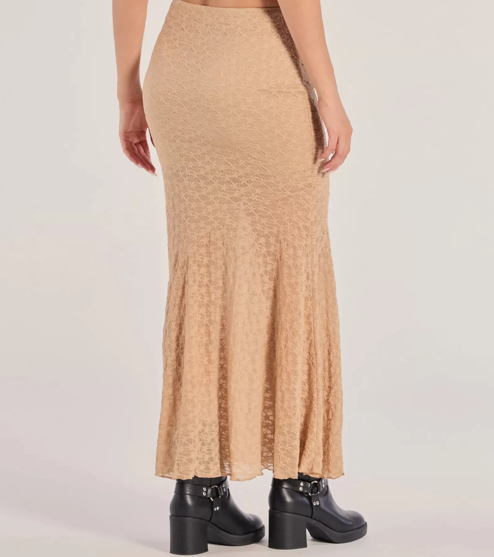 Windsor Skirts & Skorts*Boho Beauty Floral Lace Maxi Skirt