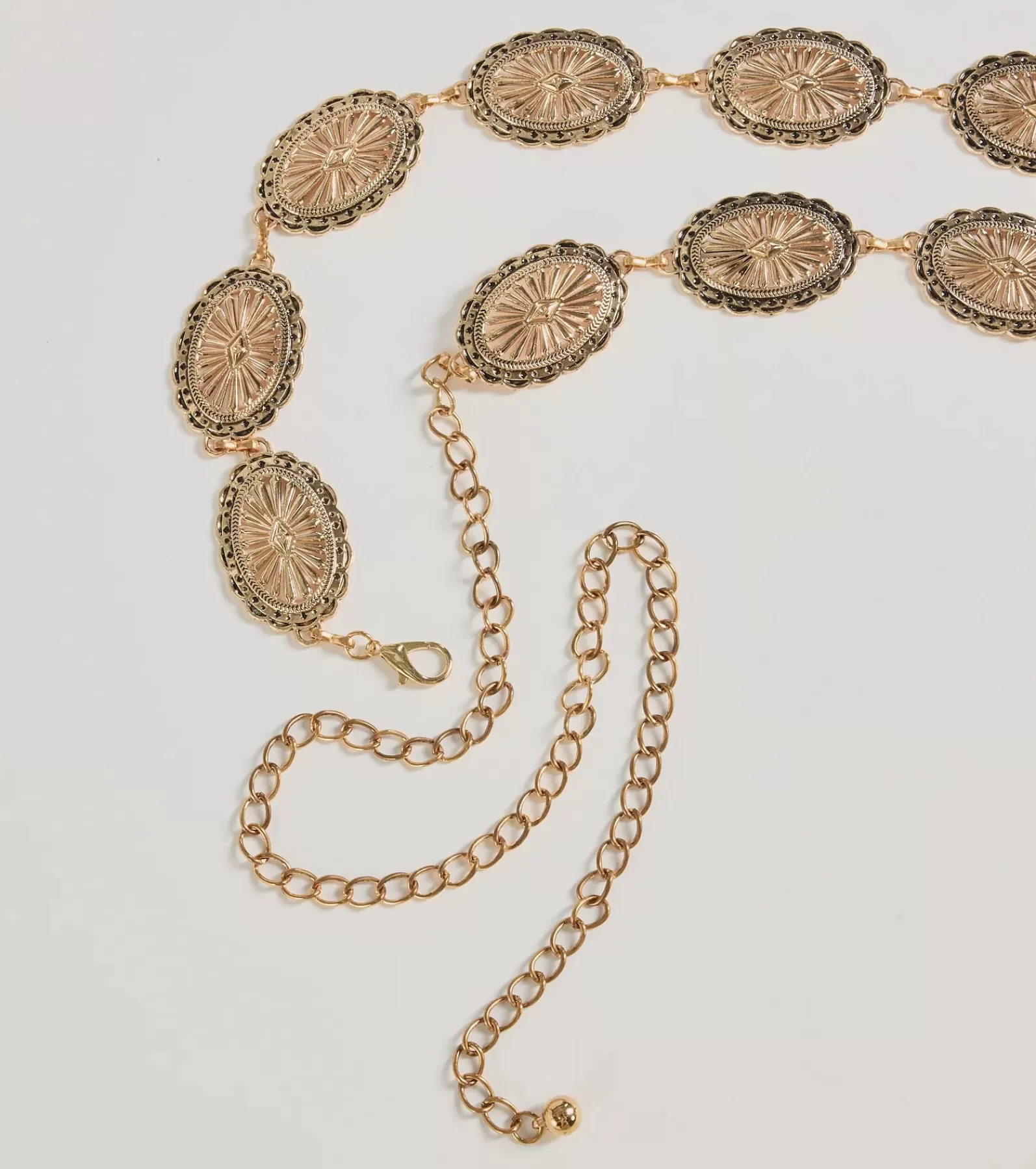 Windsor Belts*Boho Western-Chic Chain Belt