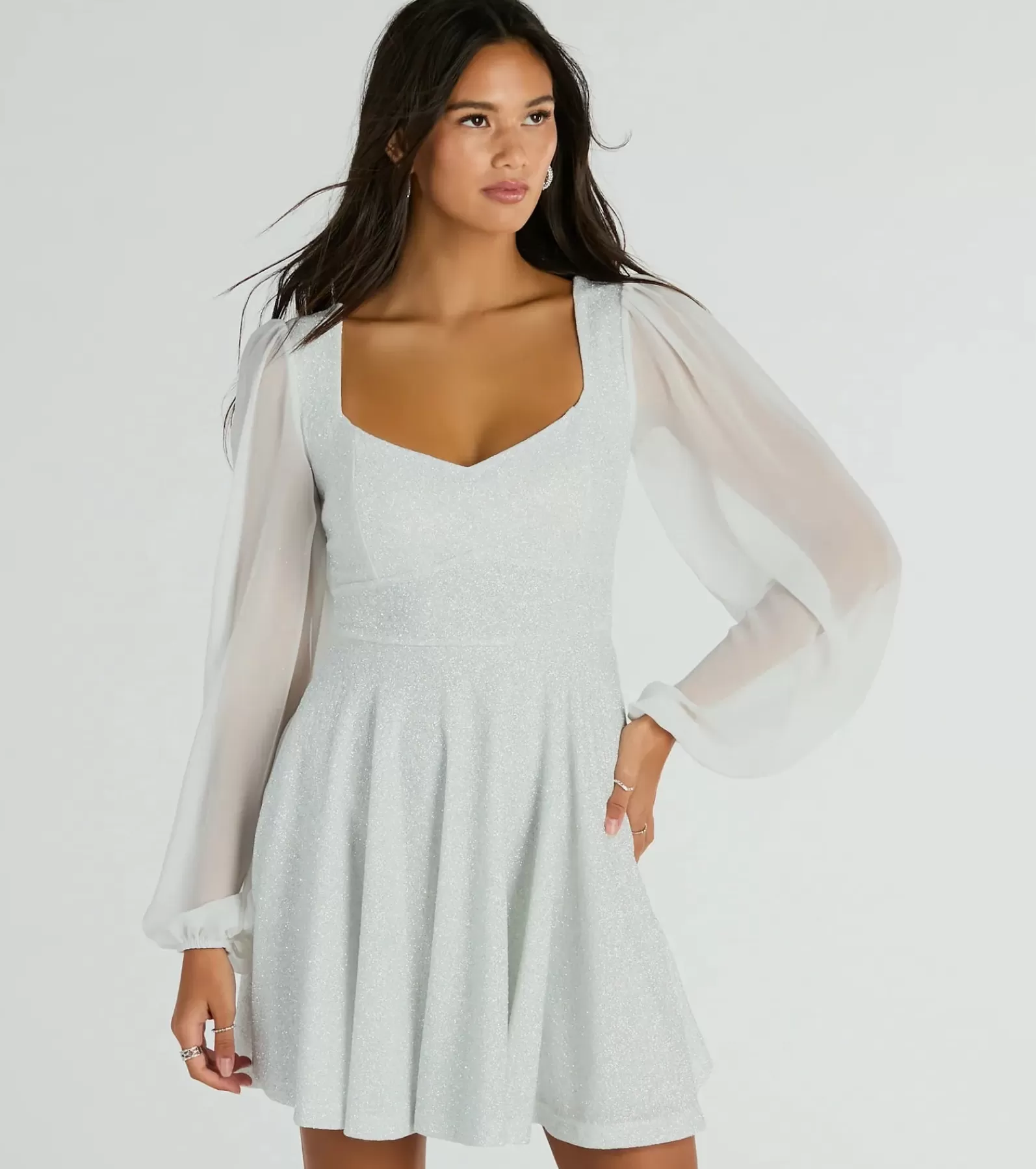 Windsor Skater Dresses*Captivate In Glitter Party Dress