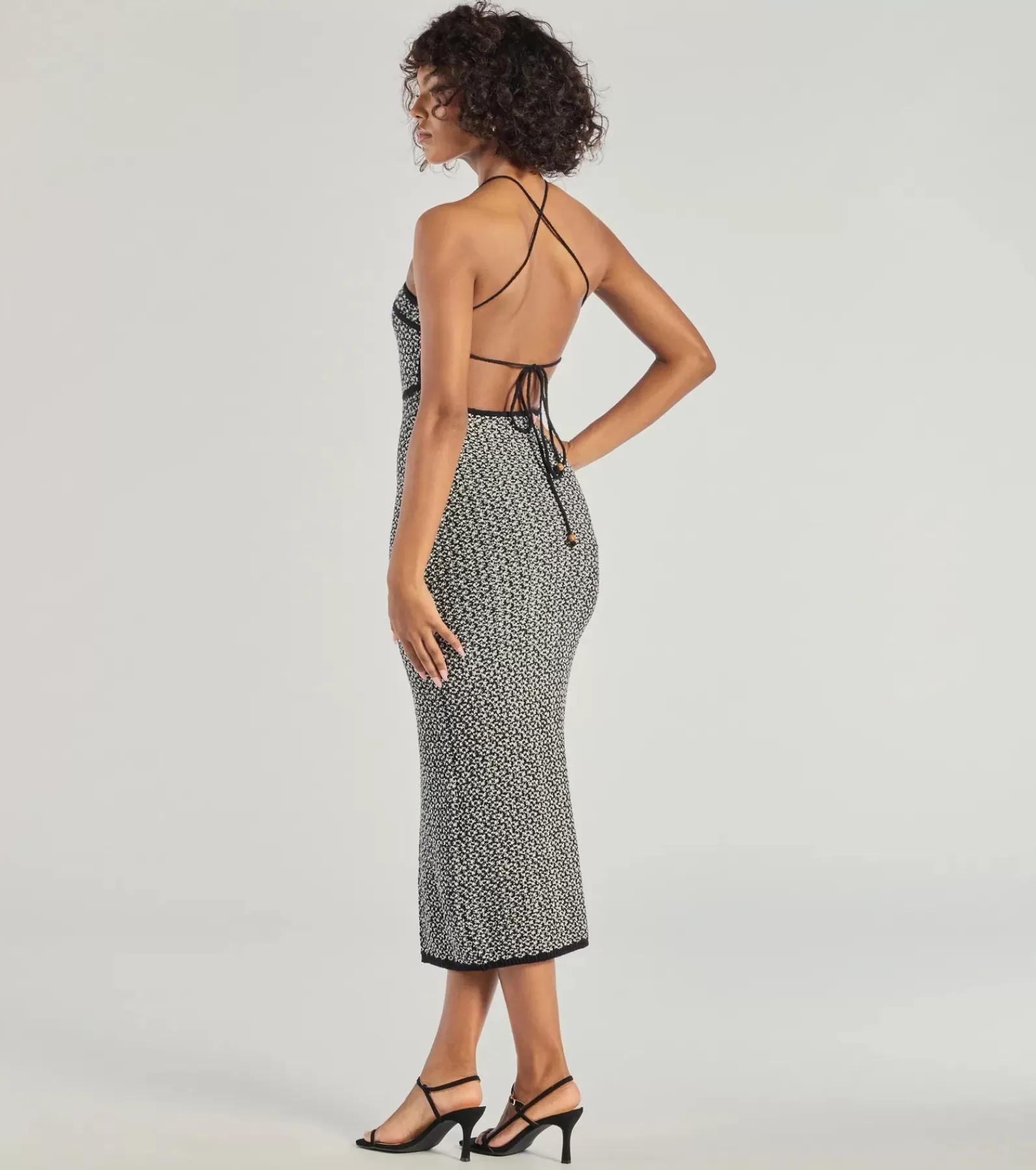 Windsor Beach Wedding Guest Dresses | Midi Dresses*Chic Beauty Strappy Back Knit Midi Dress