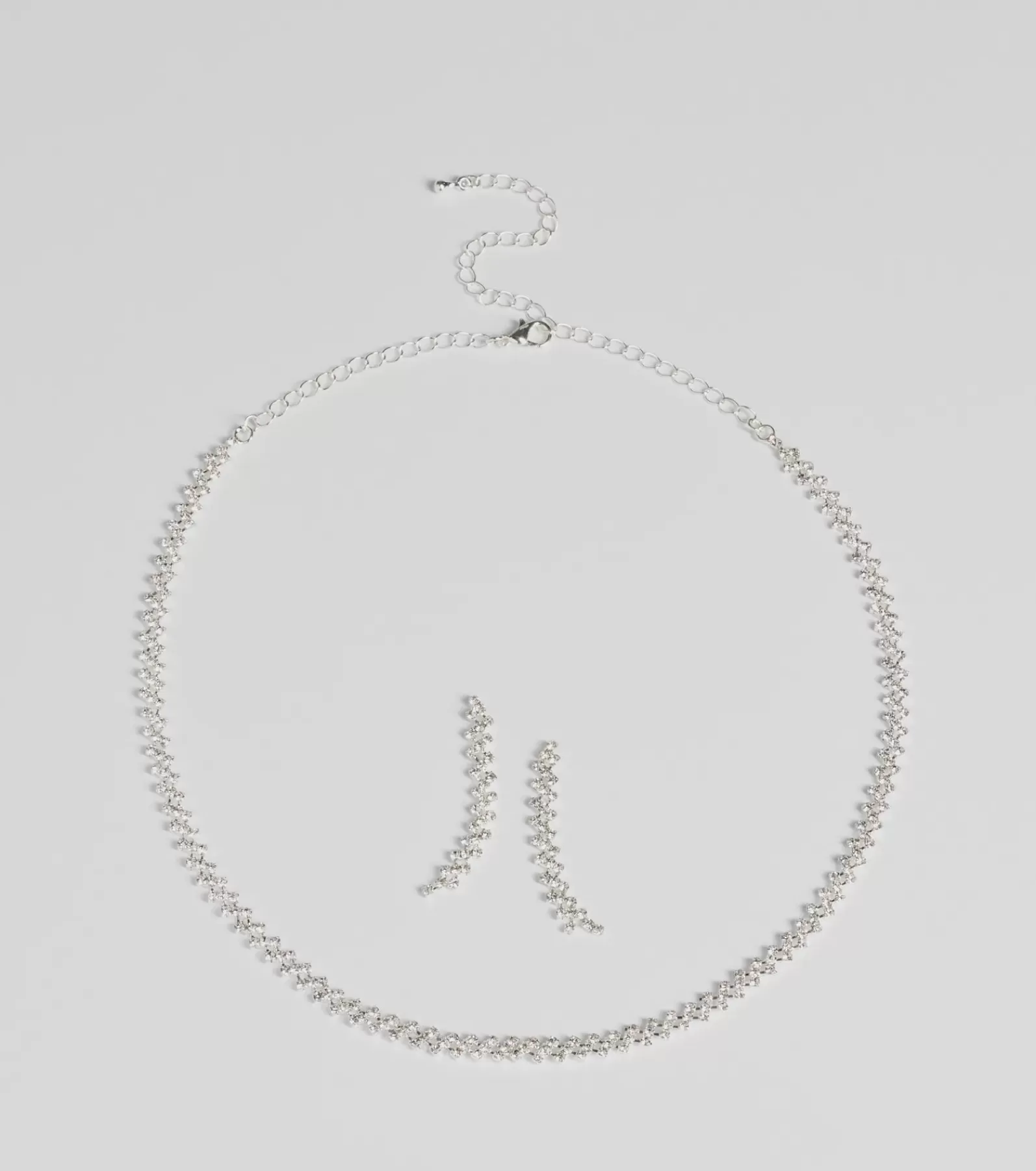 Windsor Nye Outfits | Necklaces & Chokers*Classic Rhinestone Collar And Duster Set