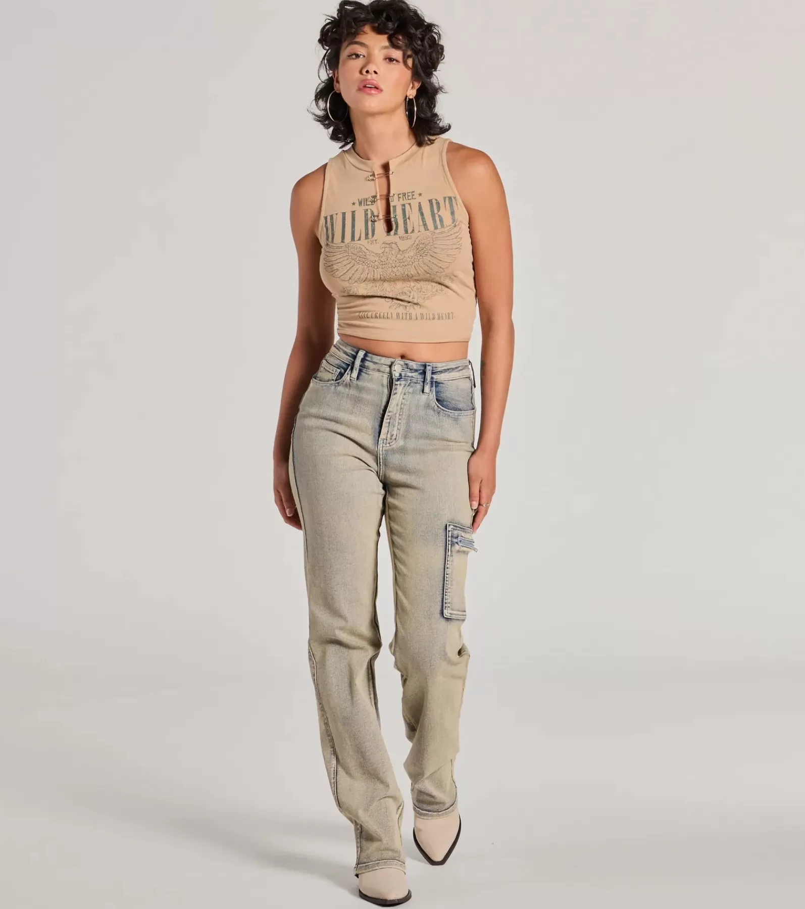 Windsor Pants | Jeans*Cool Edge High-Rise Straight-Leg Jeans