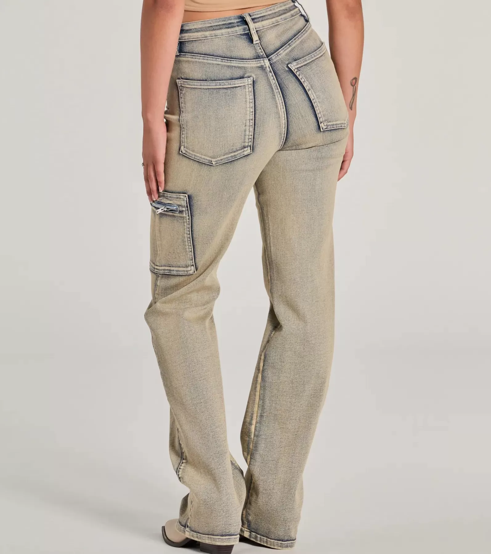 Windsor Pants | Jeans*Cool Edge High-Rise Straight-Leg Jeans