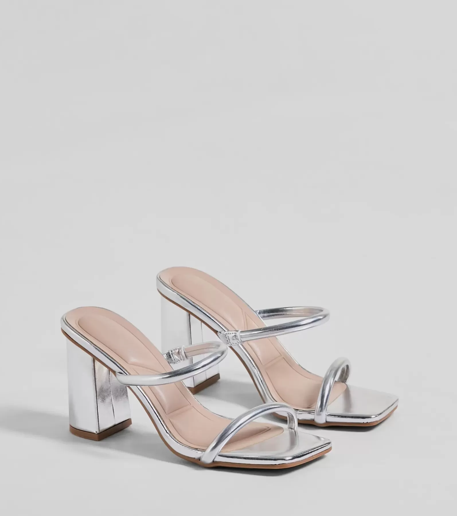 Windsor Sandals | Shoes*Day To Night Strappy Faux Leather Block Heels