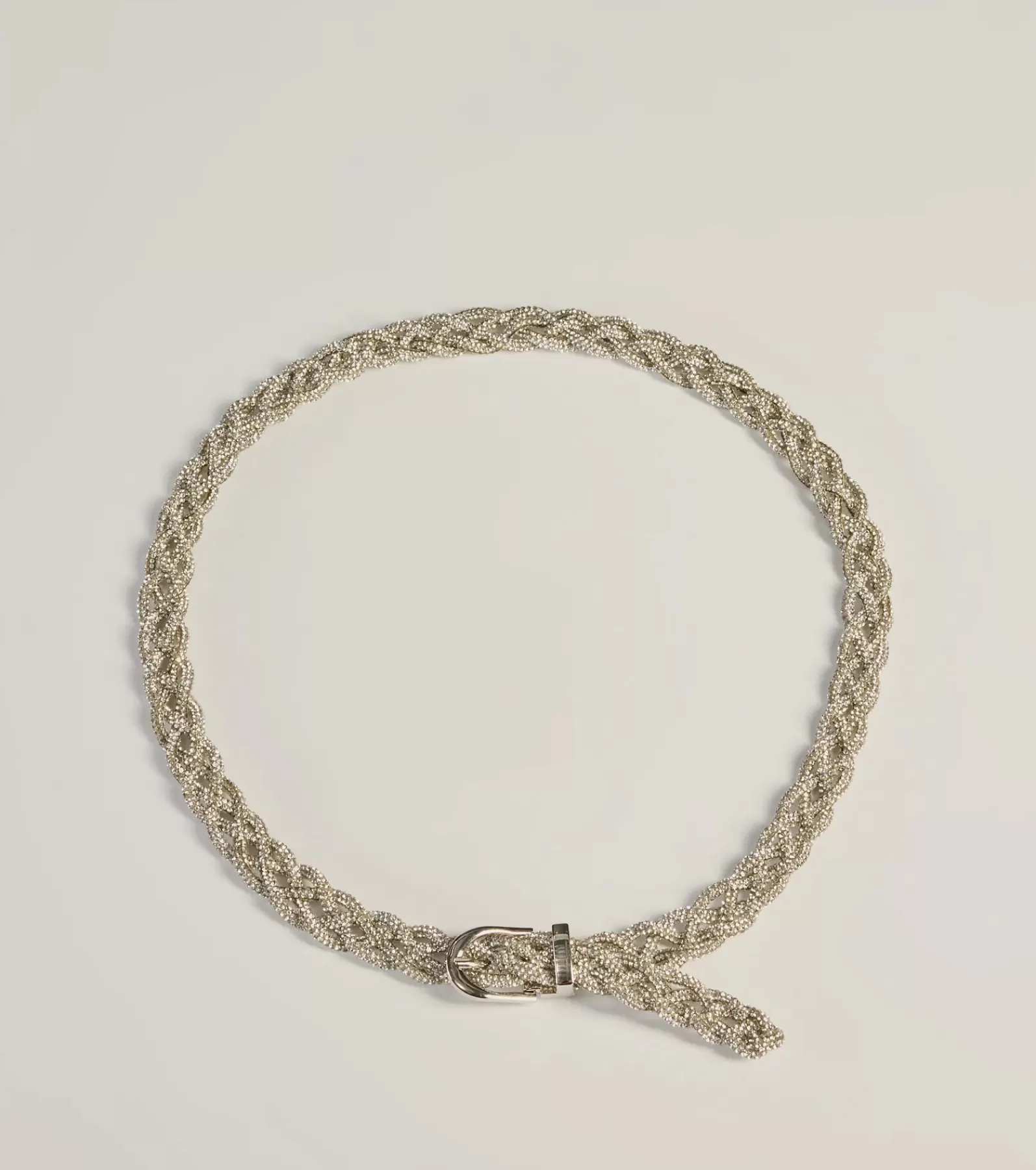 Windsor Belts*Definition Of Glam Rhinestone Braided Belt