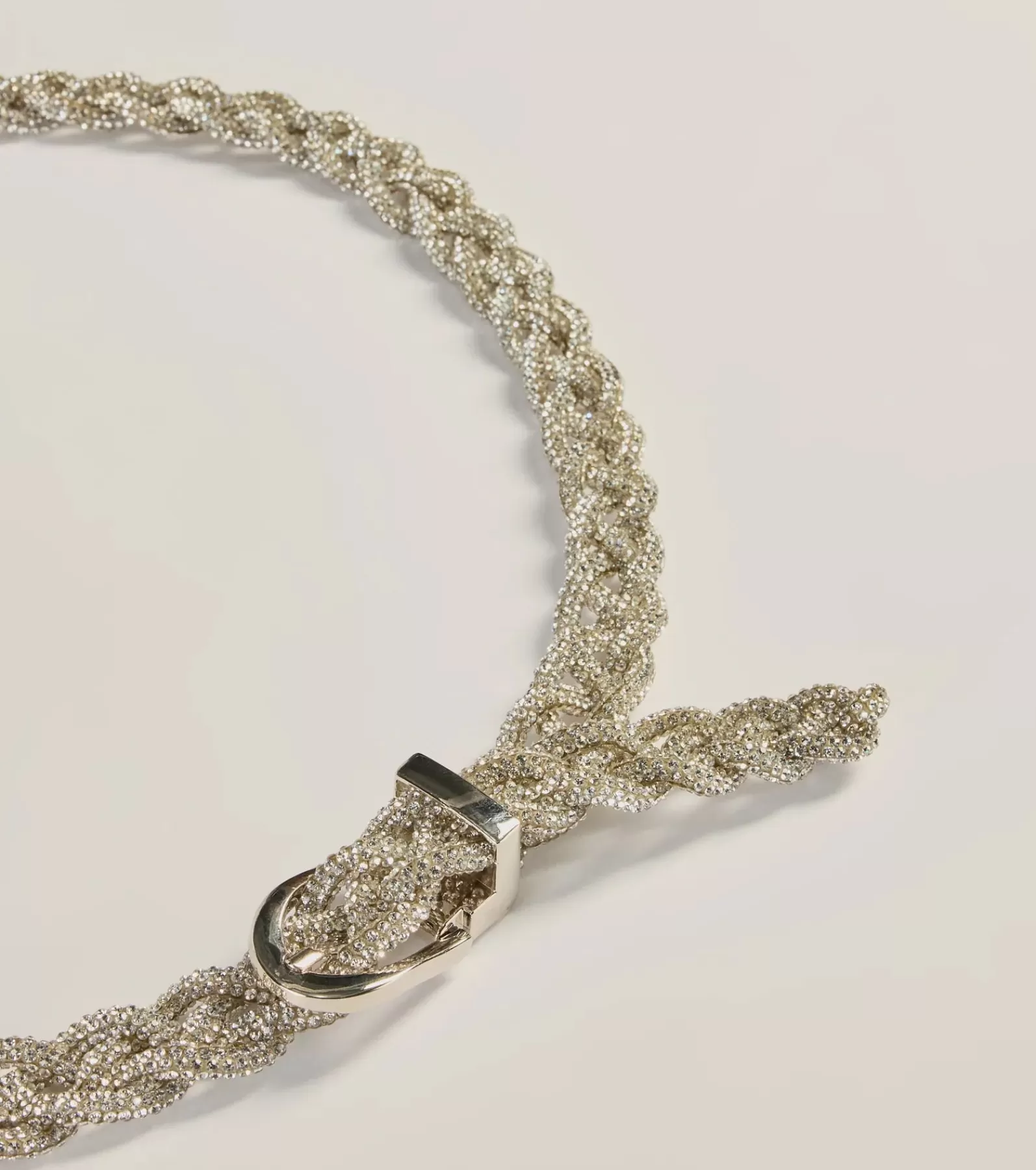 Windsor Belts*Definition Of Glam Rhinestone Braided Belt