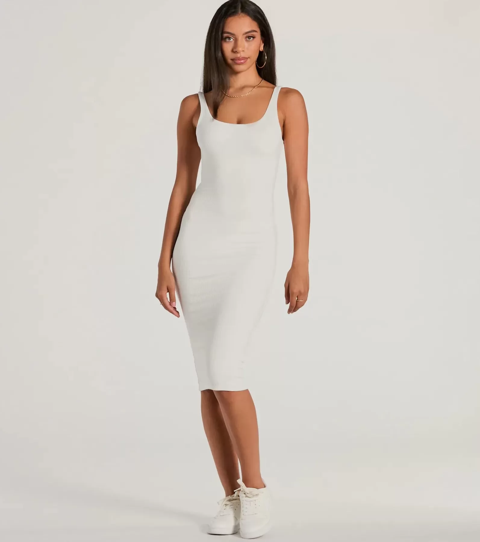 Windsor Sundresses | Casual Dresses*Done In One Ribbed Knit Bodycon Midi Dress