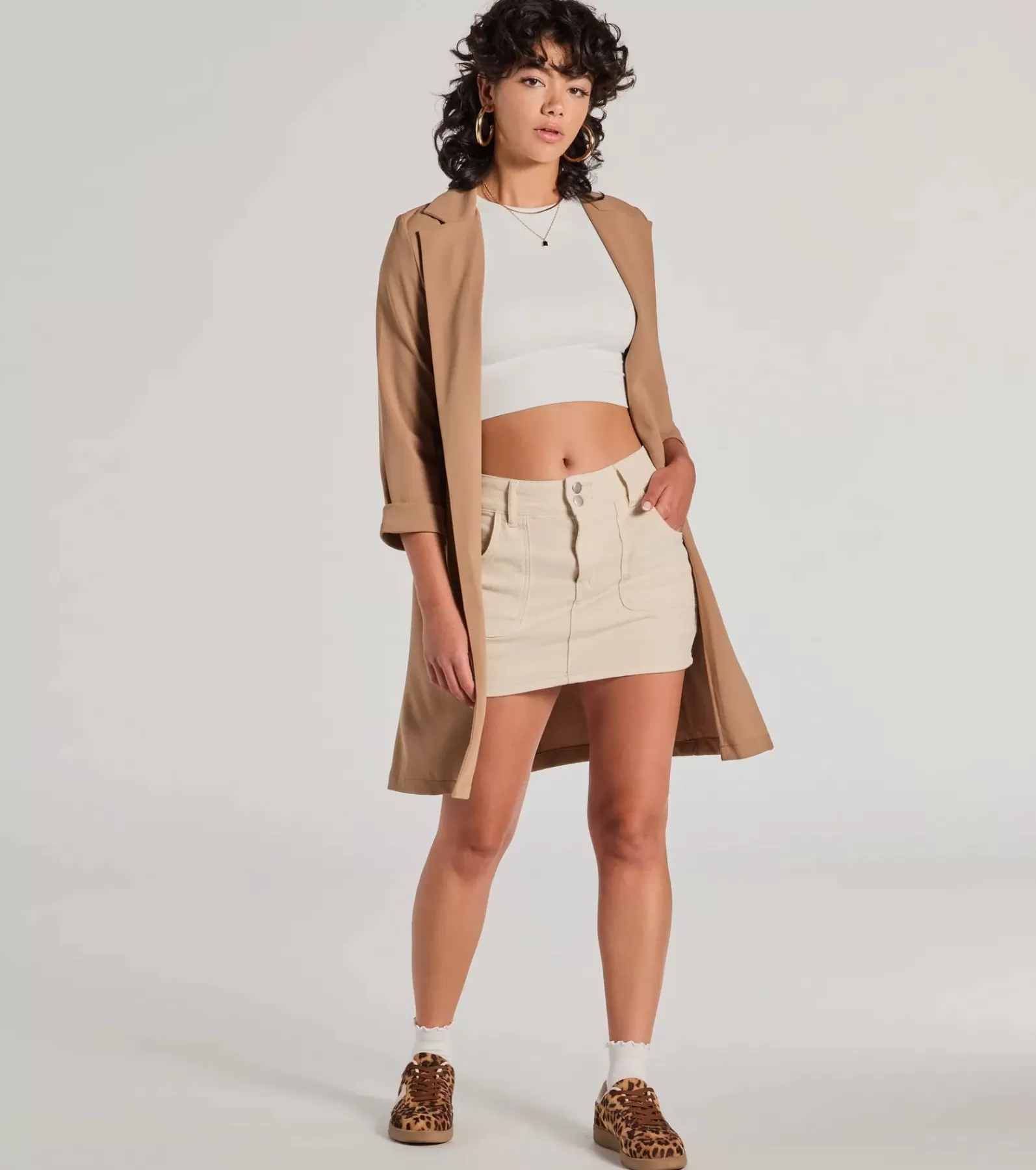 Windsor Blazers*Elevated Muse Crepe Longline Blazer