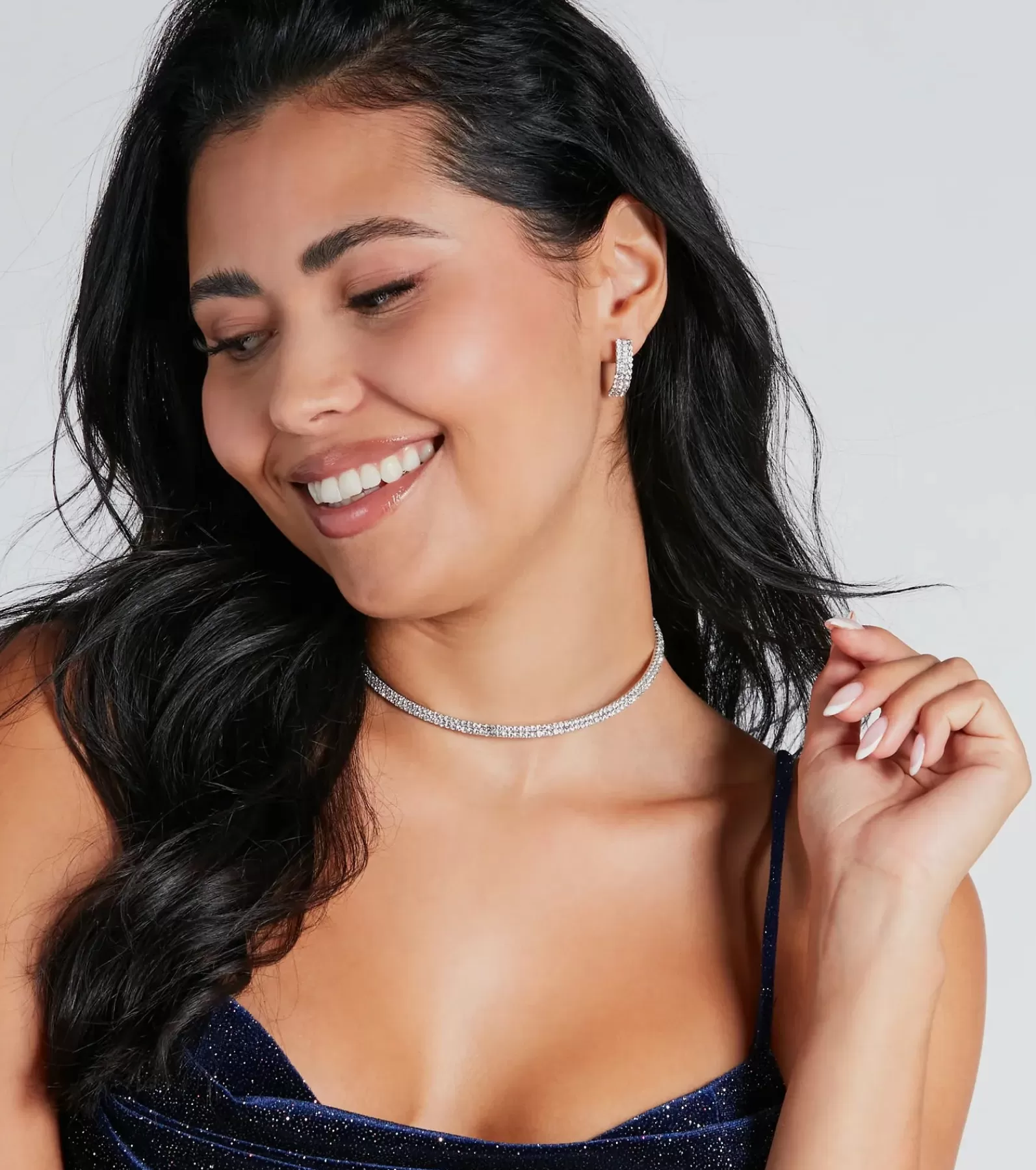 Windsor Nye Outfits | Necklaces & Chokers*Feeling Fabulous Choker And Earrings Set