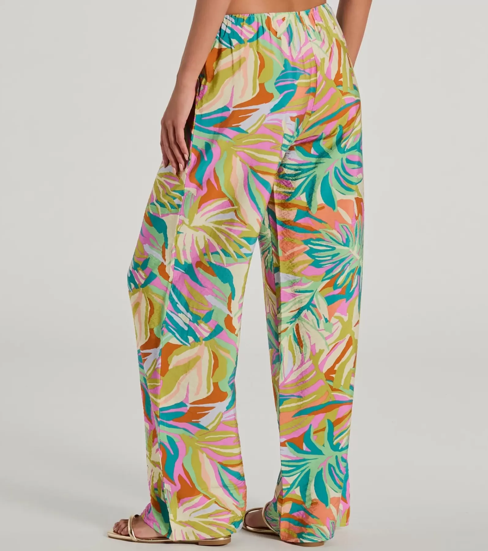 Windsor All Matching Sets | Pants*Getaway Retreat High Rise Tropical Pants