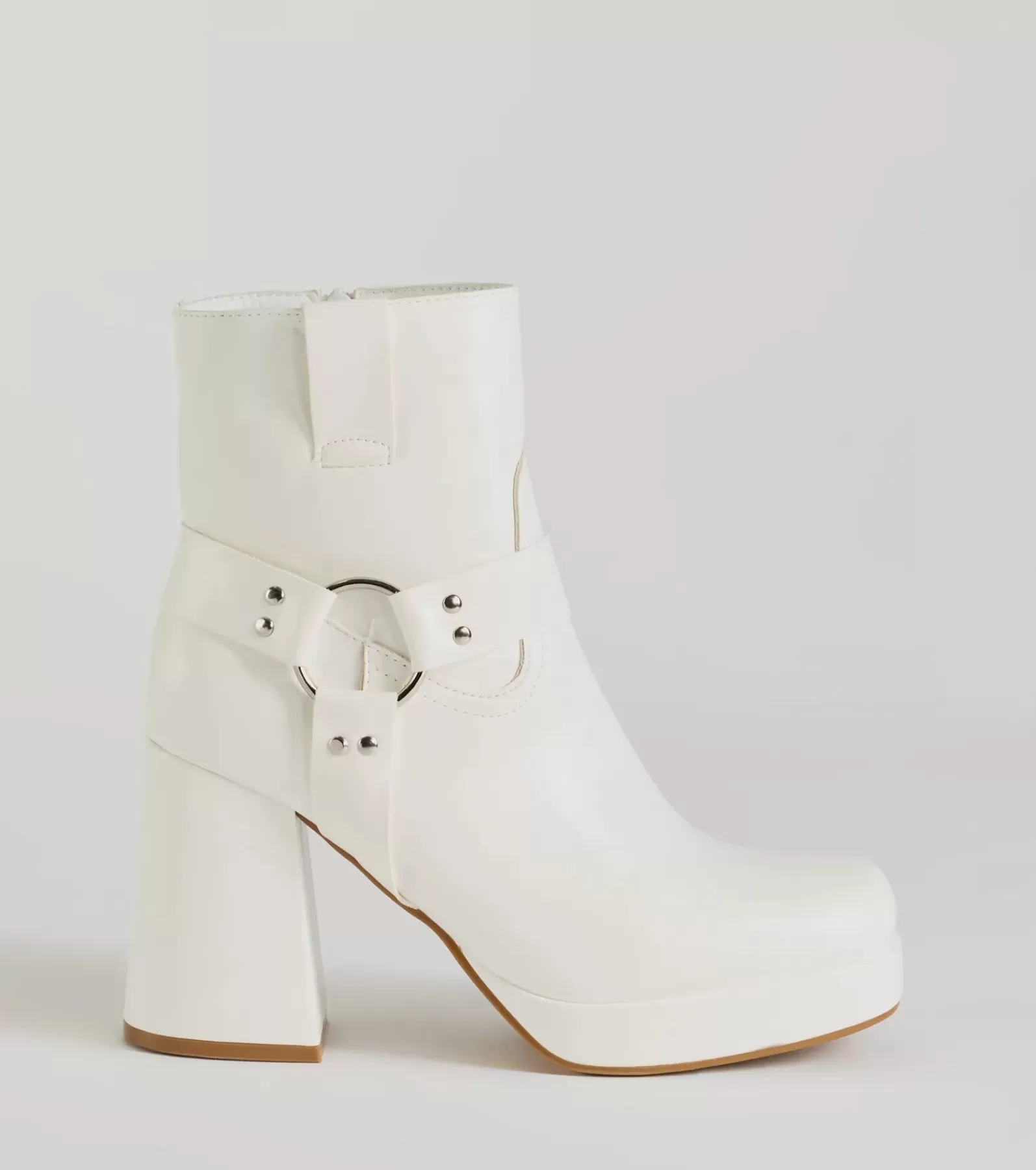 Windsor Platform Shoes | Boots & Booties*Hot Girl Walk Moto Block Heel Platform Booties