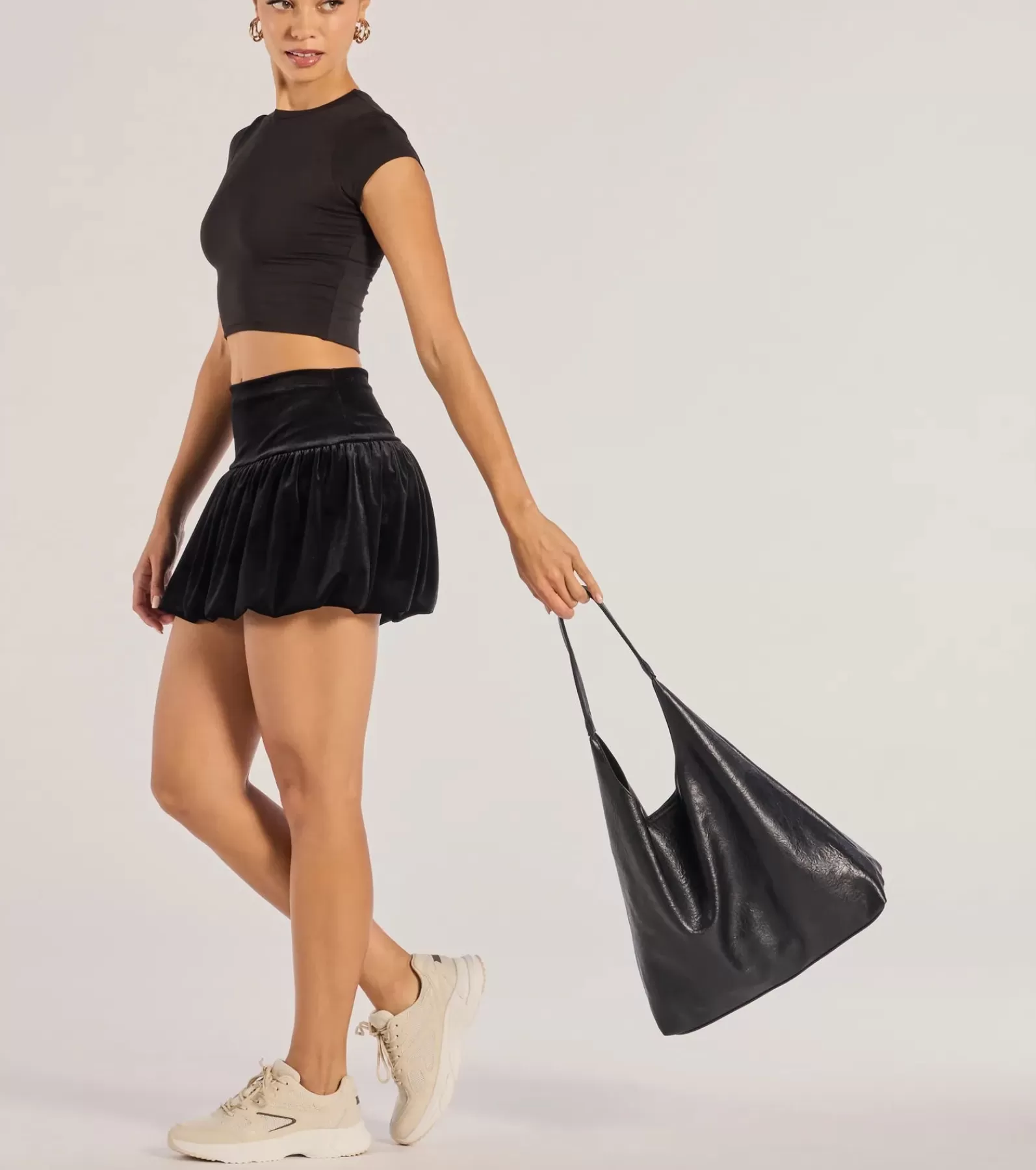Windsor All Accessories*Iconic Moment Faux Leather Slouchy Shoulder Bag