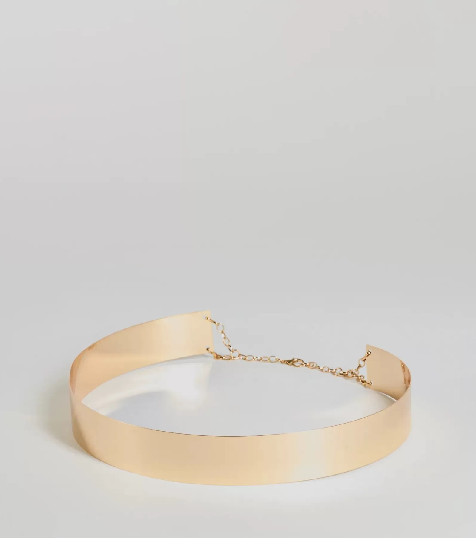 Windsor Belts*Lady Justice Metal Plate Belt