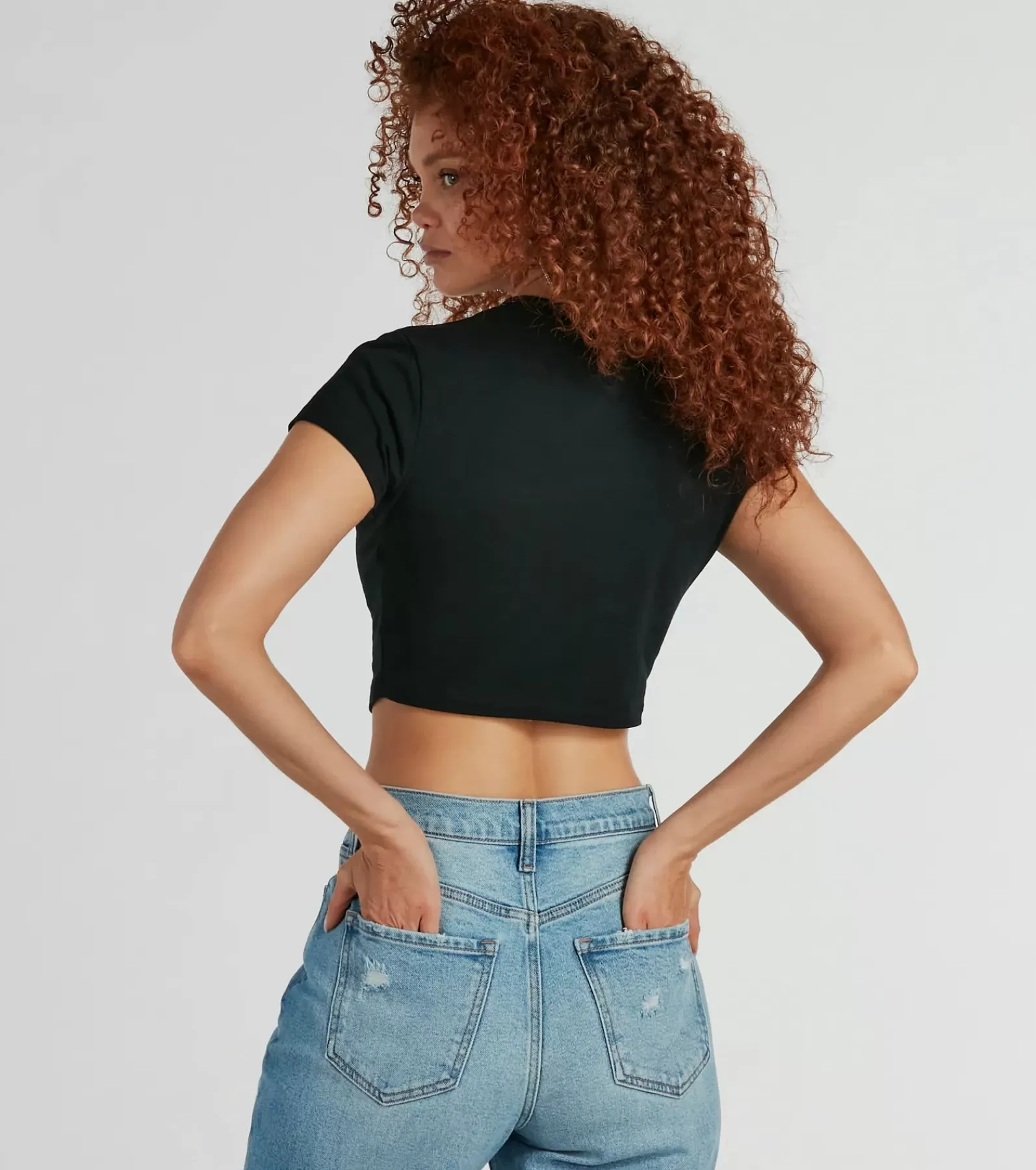 Windsor Going-Out Tops | Graphic Tees*Let's Drink About It Crop Graphic Tee