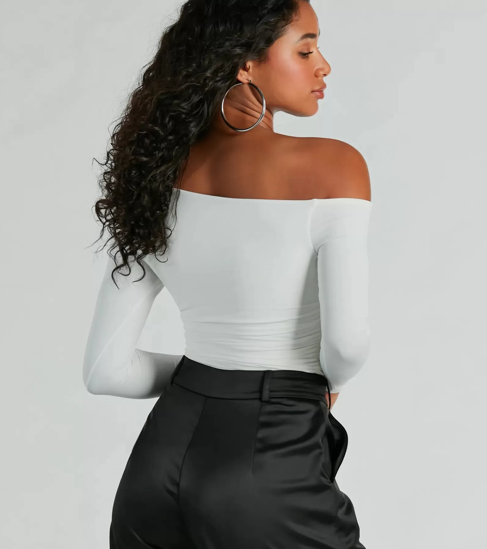Windsor Smooth Collection | Basic Tops*Looking Flawless Smooth Off-The-Shoulder Top
