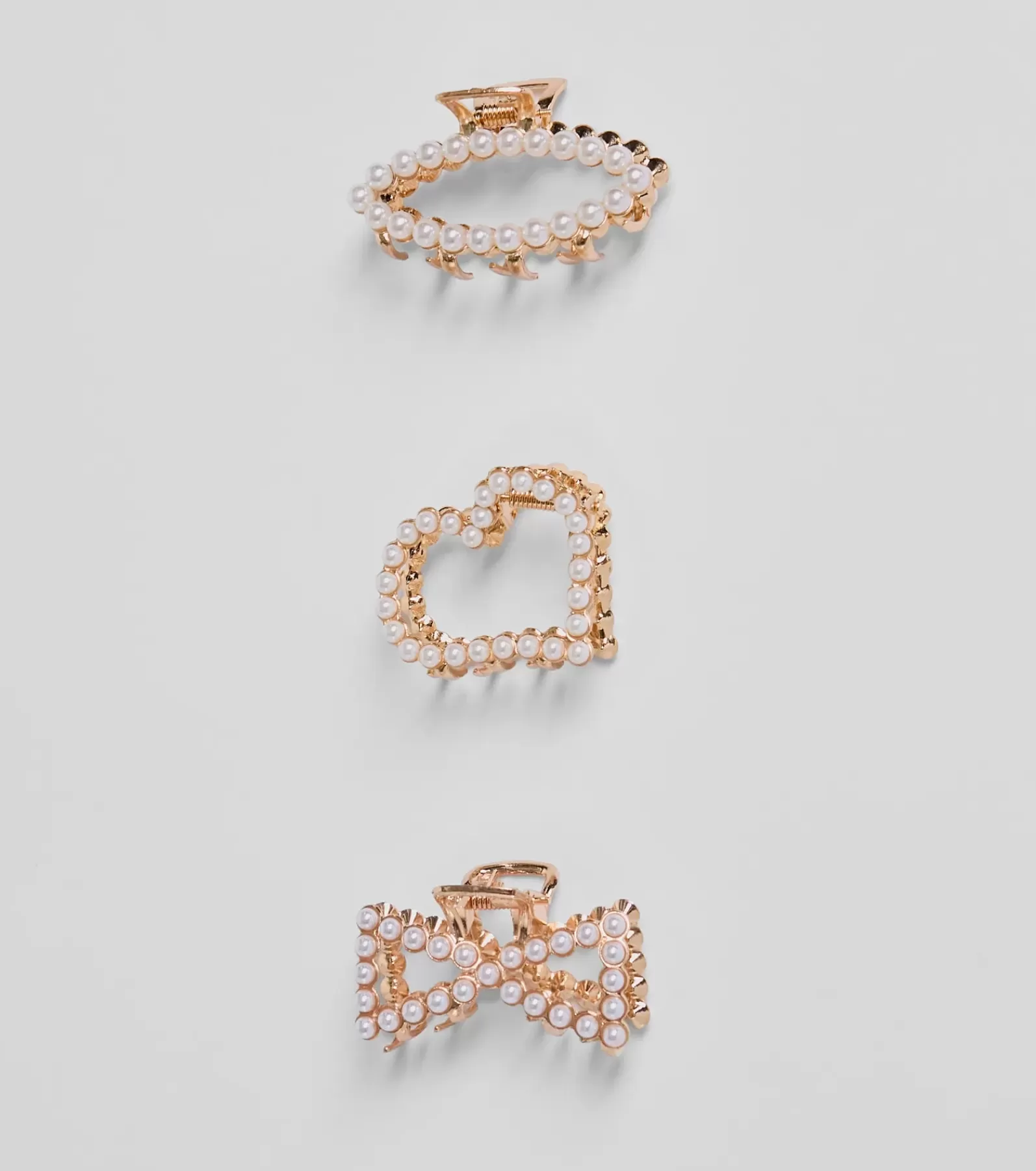 Windsor Beauty & Hair Accessories | Accessories*Luxe Locks Faux Pearl Three Pack Hair Clip Set