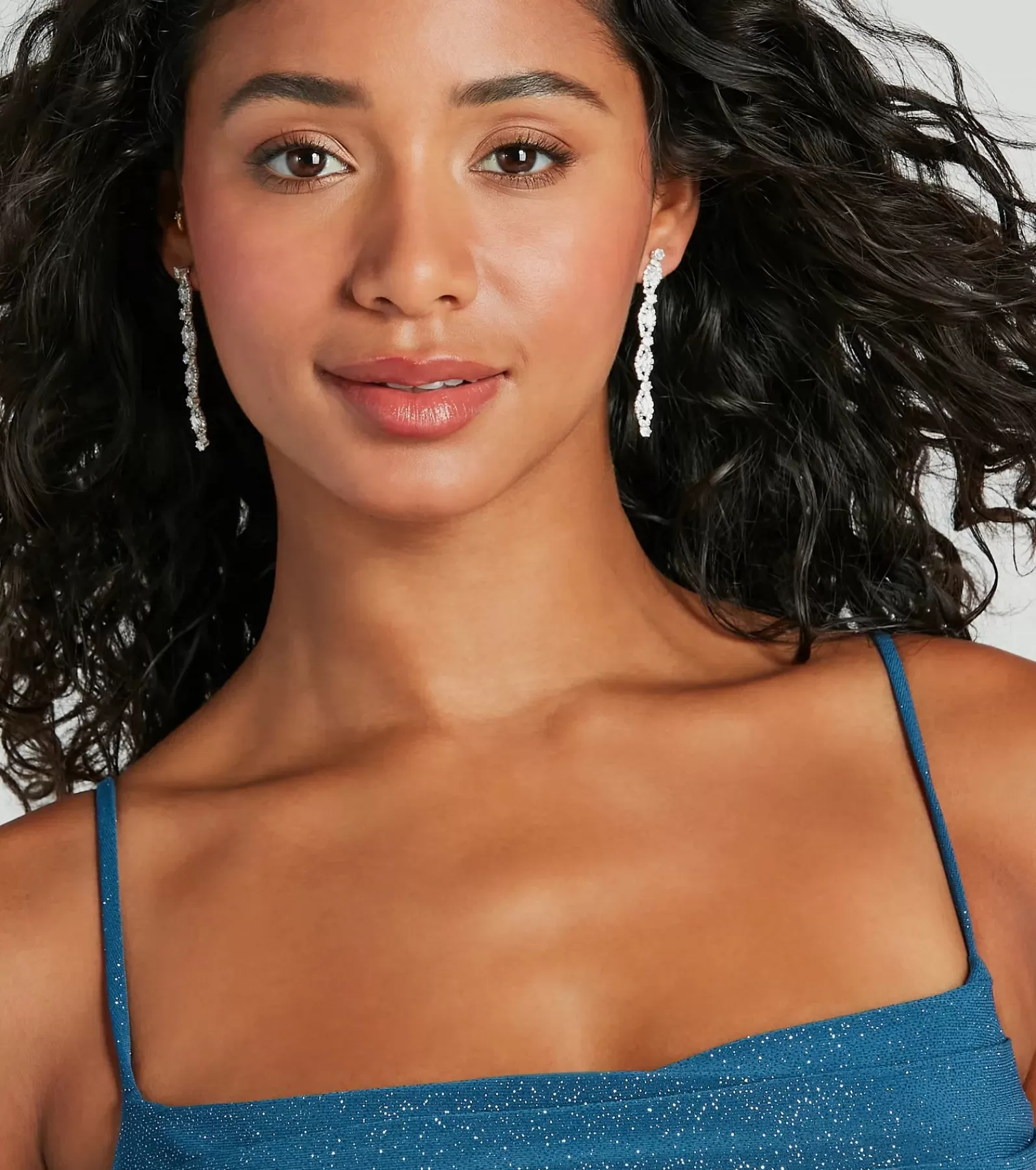 Windsor Earrings | Accessories*Luxe Shimmer Rhinestone Duster Earrings