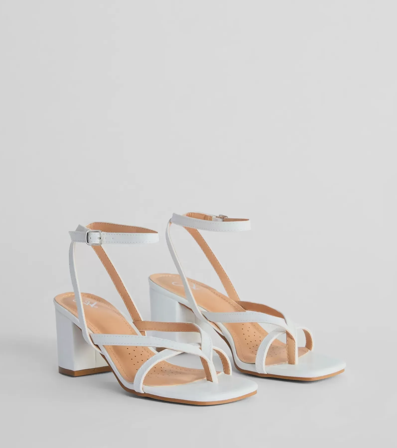 Windsor High Heels | Sandals*New Favorite Thong Strap Low-Block Heels
