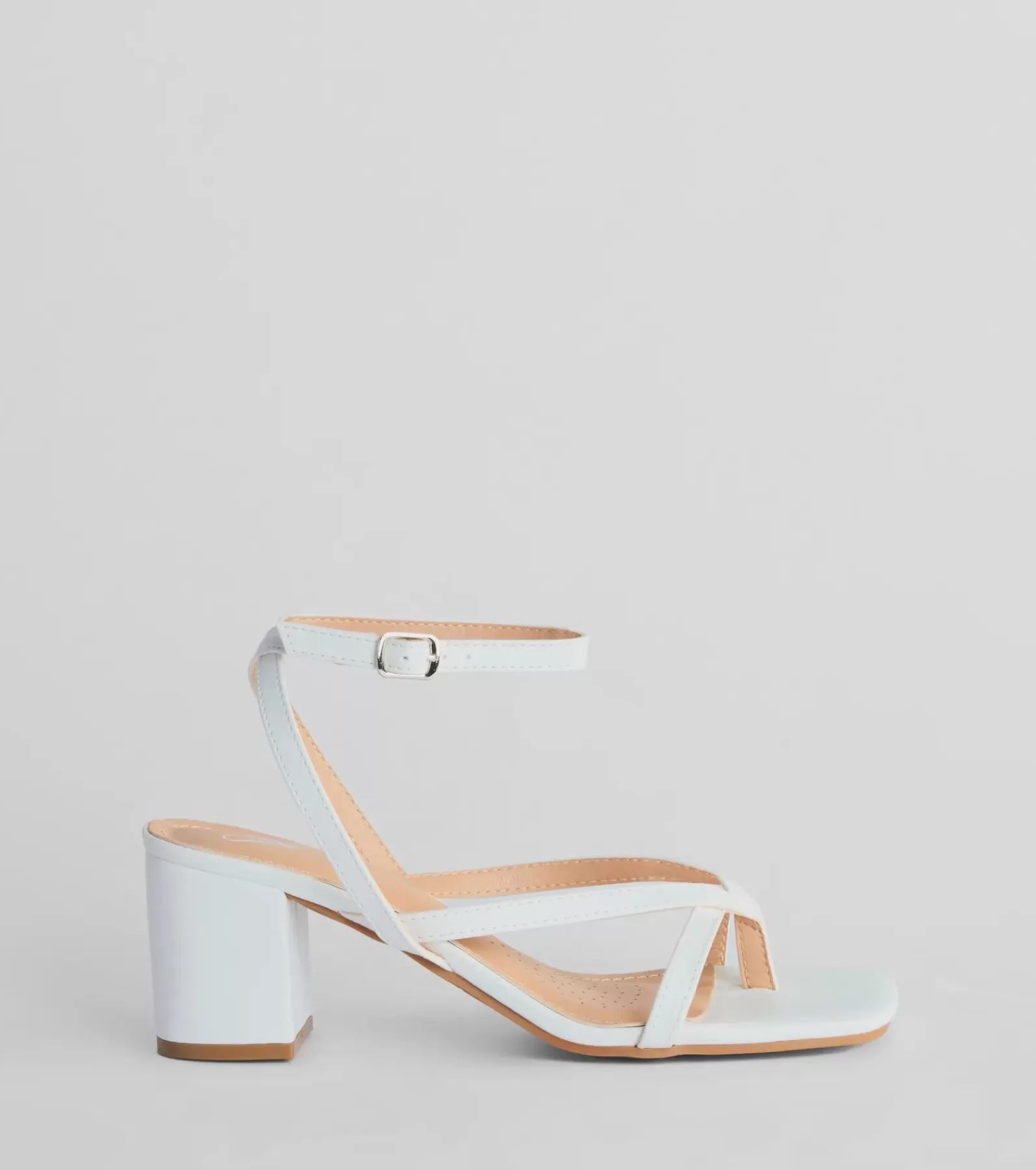 Windsor High Heels | Sandals*New Favorite Thong Strap Low-Block Heels