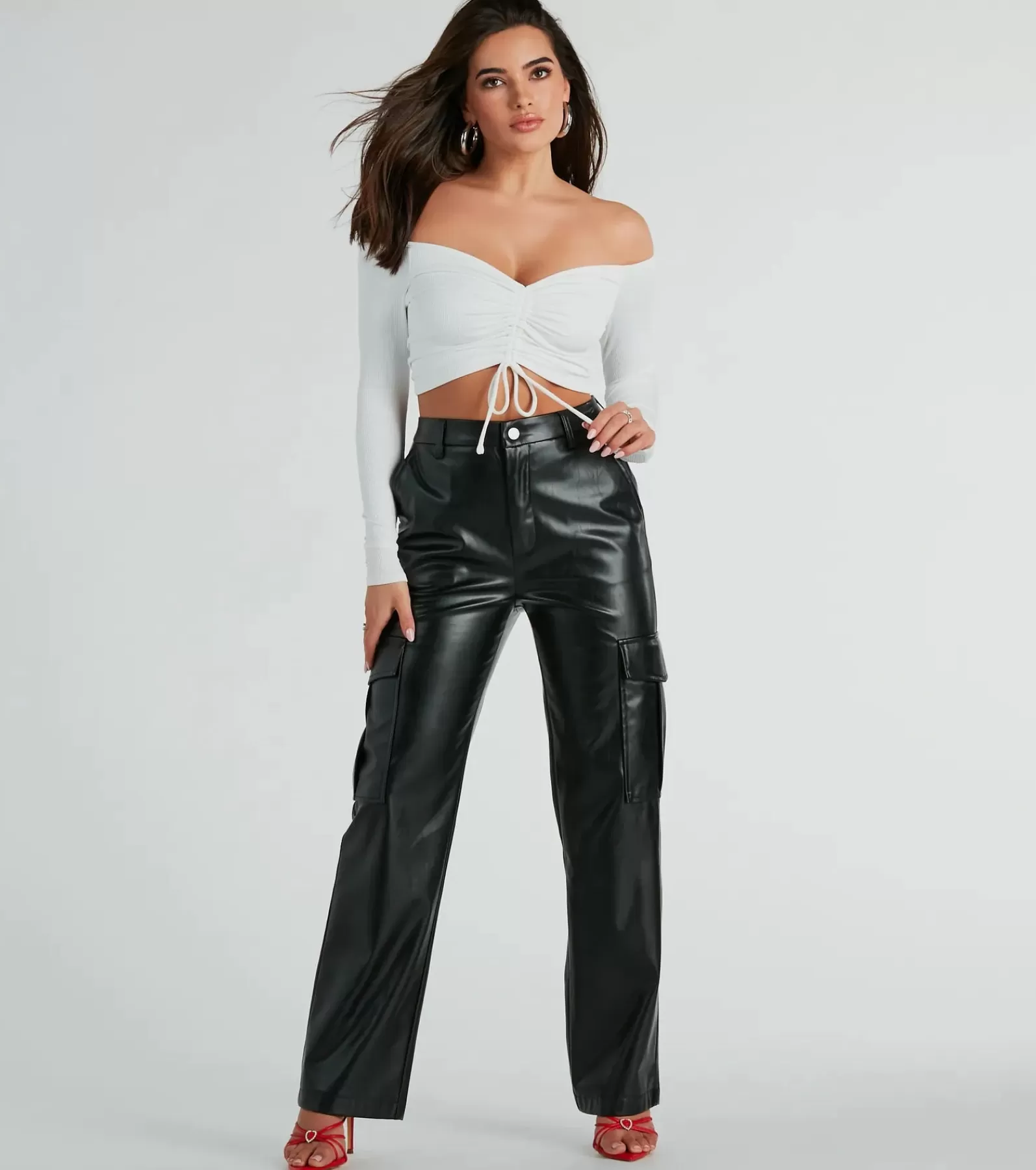 Windsor Off The Shoulder Tops | Going-Out Tops*Nothing Sweeter Off-The-Shoulder Crop Top