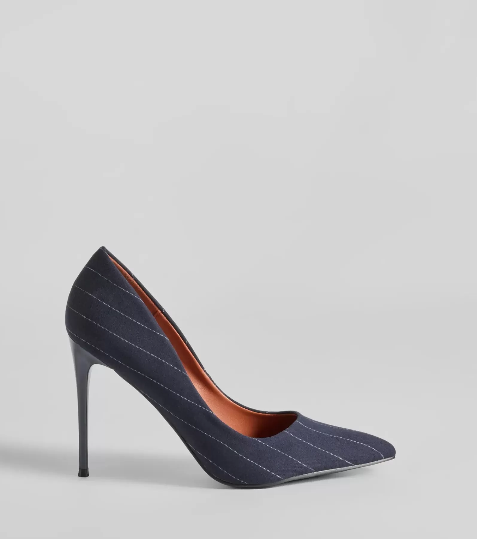 Windsor Stilettos | Heels*Pursuit Of Chic Pinstriped Stiletto Pumps