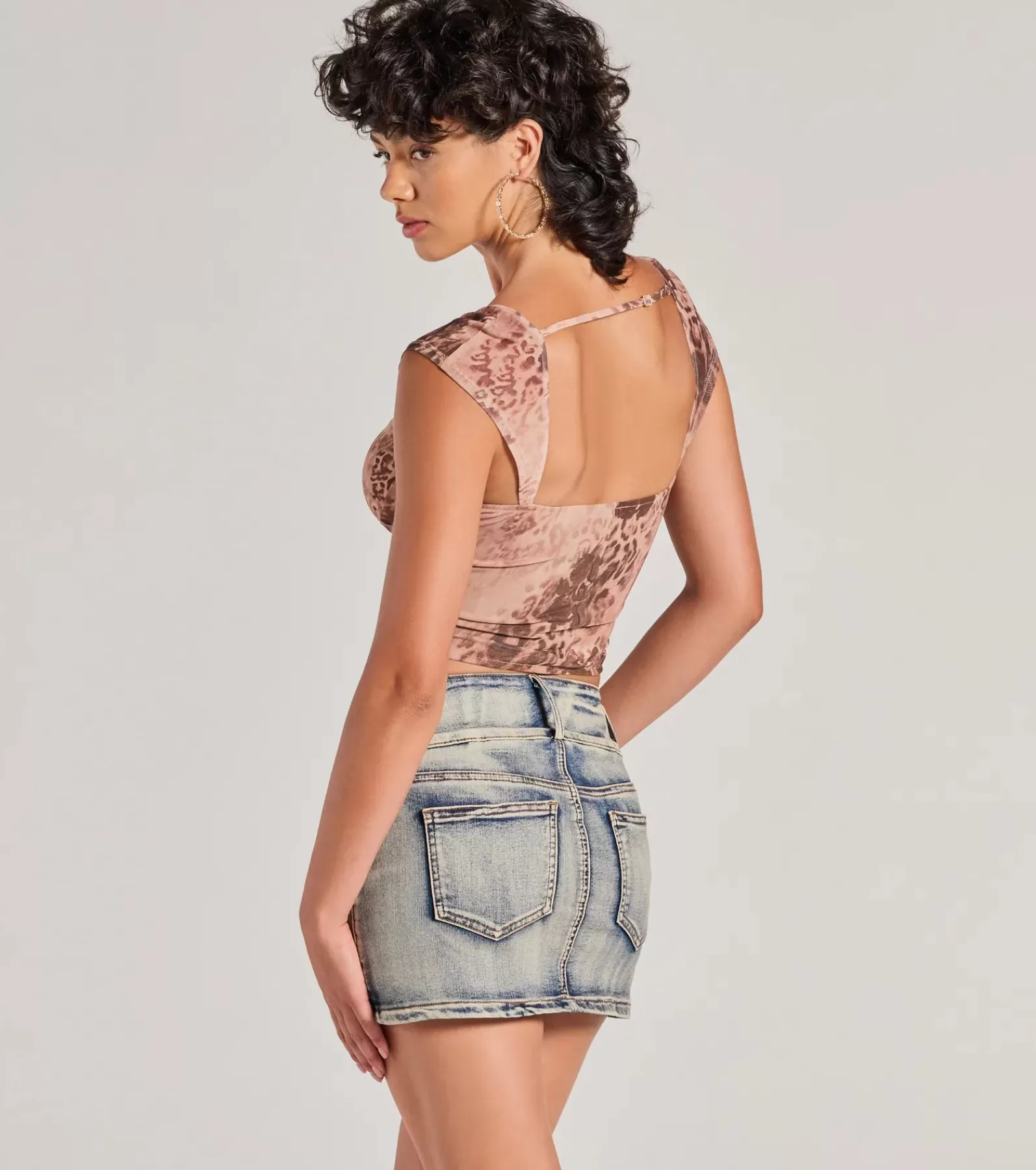 Windsor Going-Out Tops | Corset & Bustier Tops*Sassy And Fierce Sleeveless Leopard Print Bustier