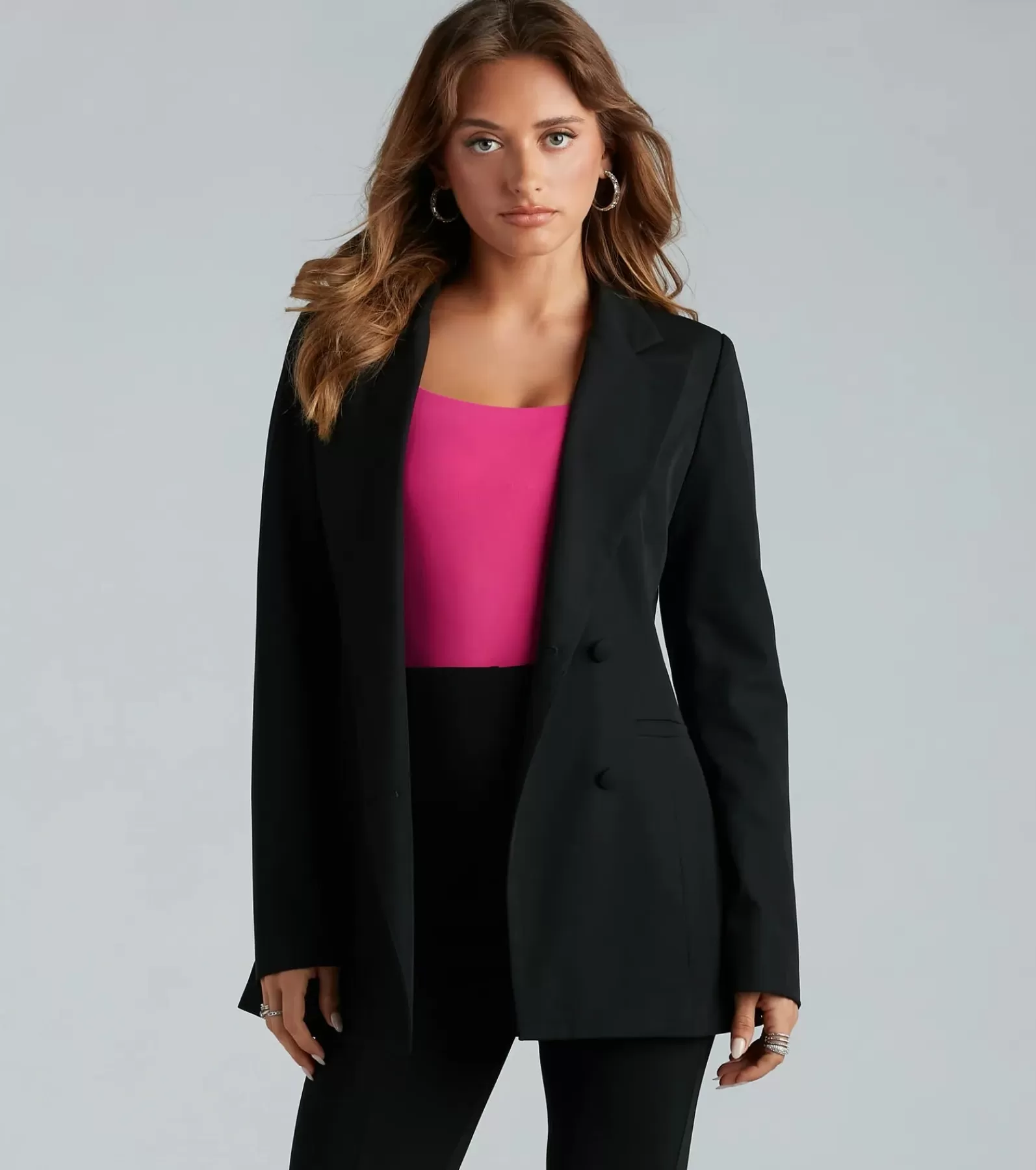 Windsor Blazers*She Means Business Structured Blazer