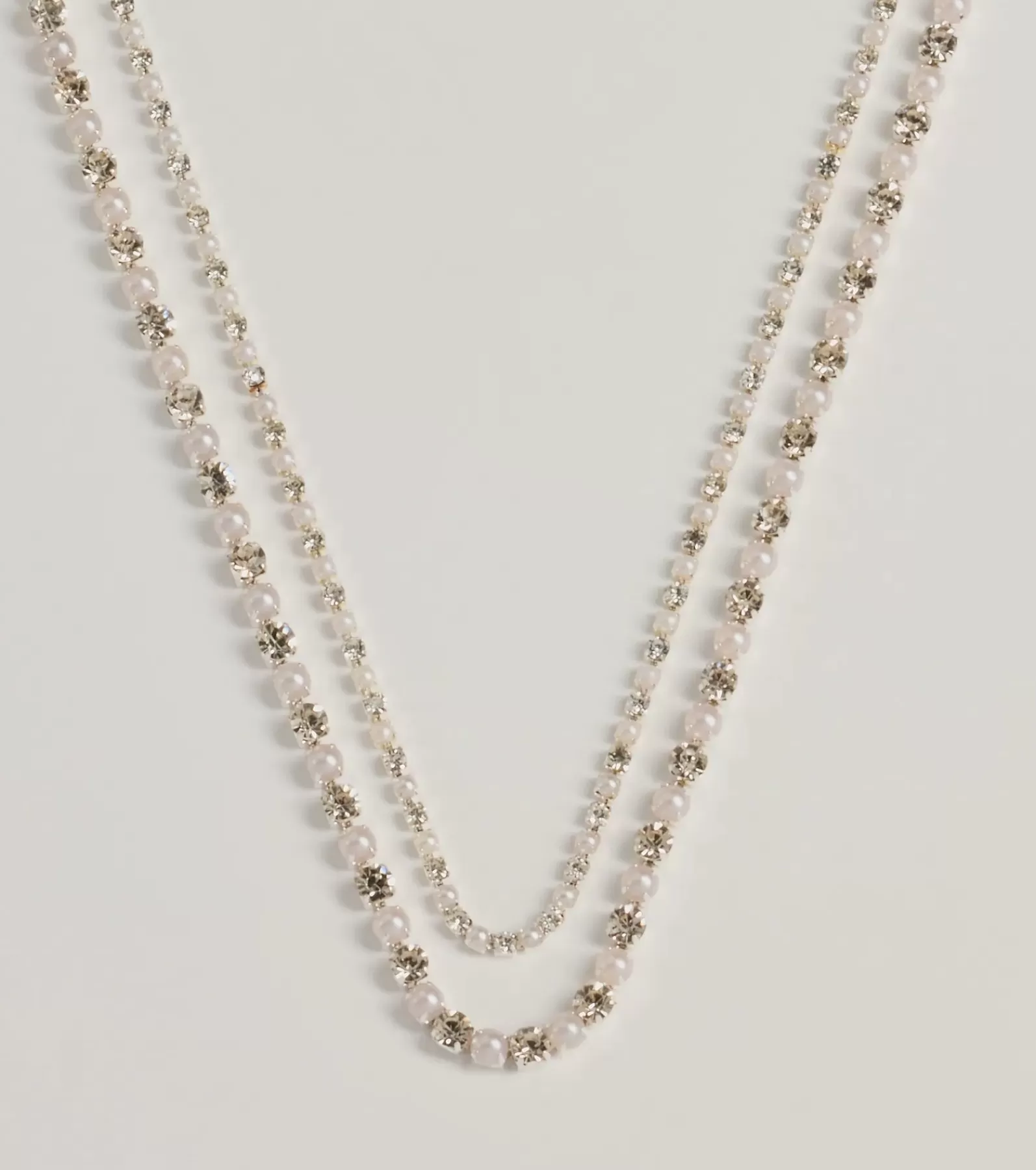 Windsor Necklaces & Chokers | All Accessories*Shimmering Treasure Rhinestone And Pearl Choker