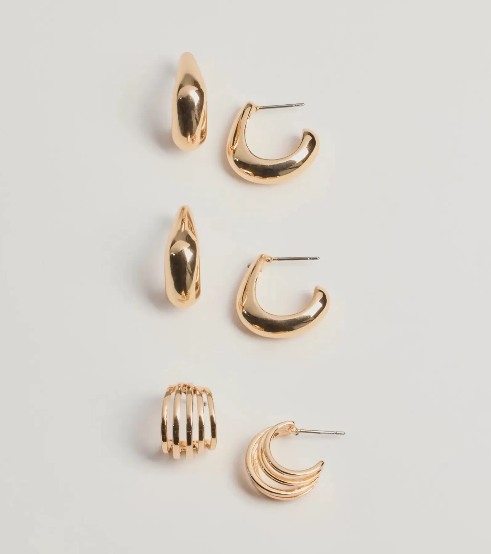 Windsor Earrings | All Accessories*Sleek Design Hoop Earrings Set