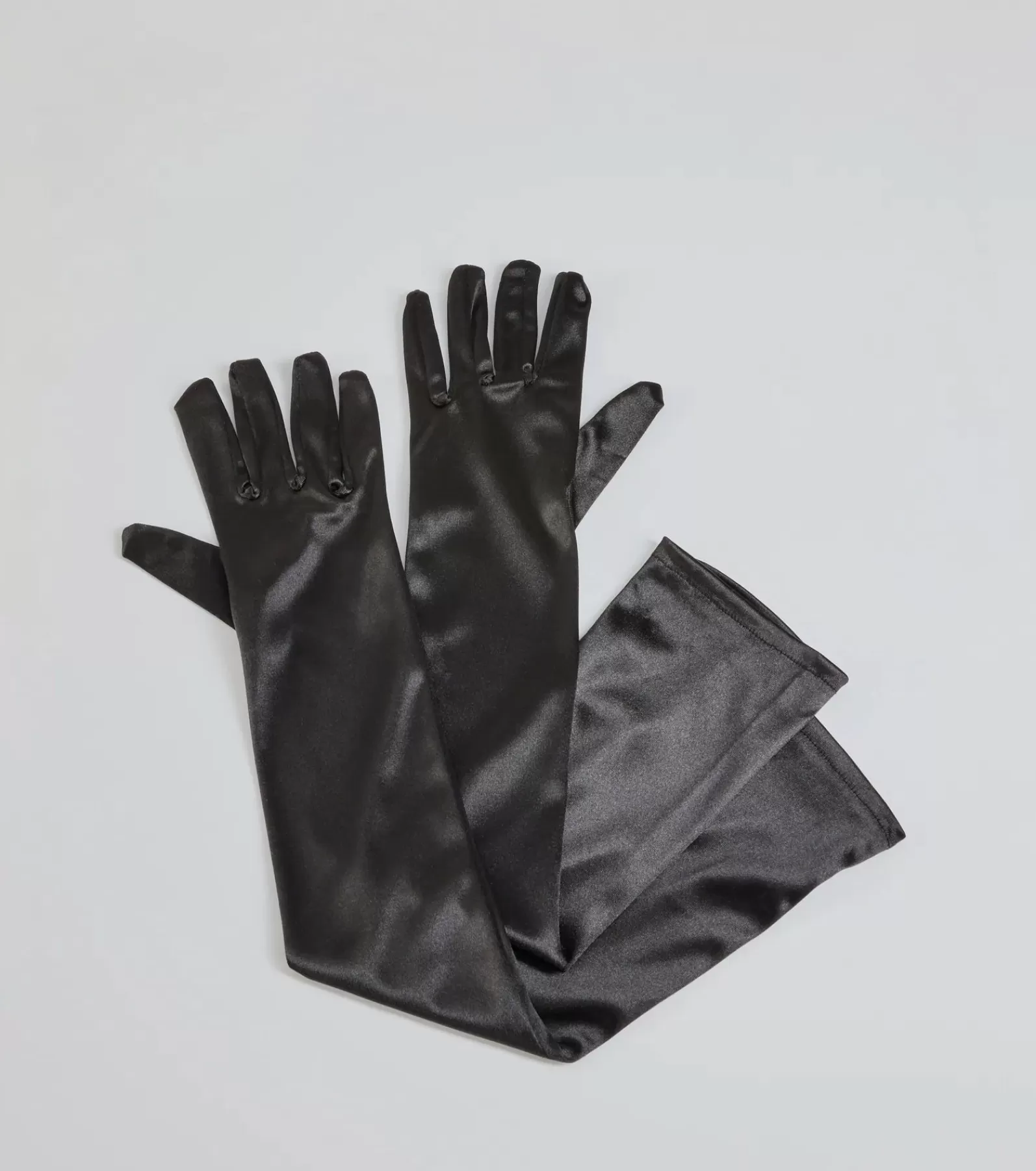 Windsor Accessories*Sleek Fit Long Satin Gloves
