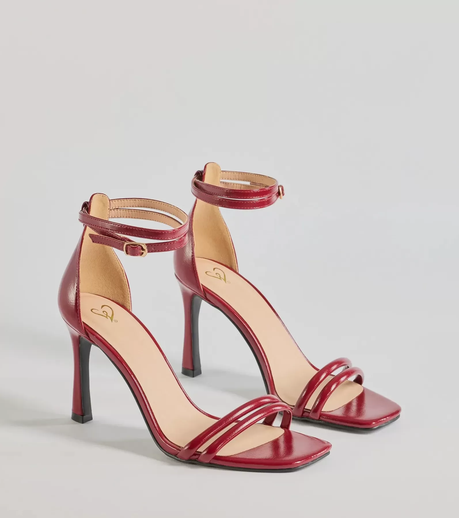 Windsor Stilettos | Sandals*Sleek Moves Faux Leather Stiletto Heels