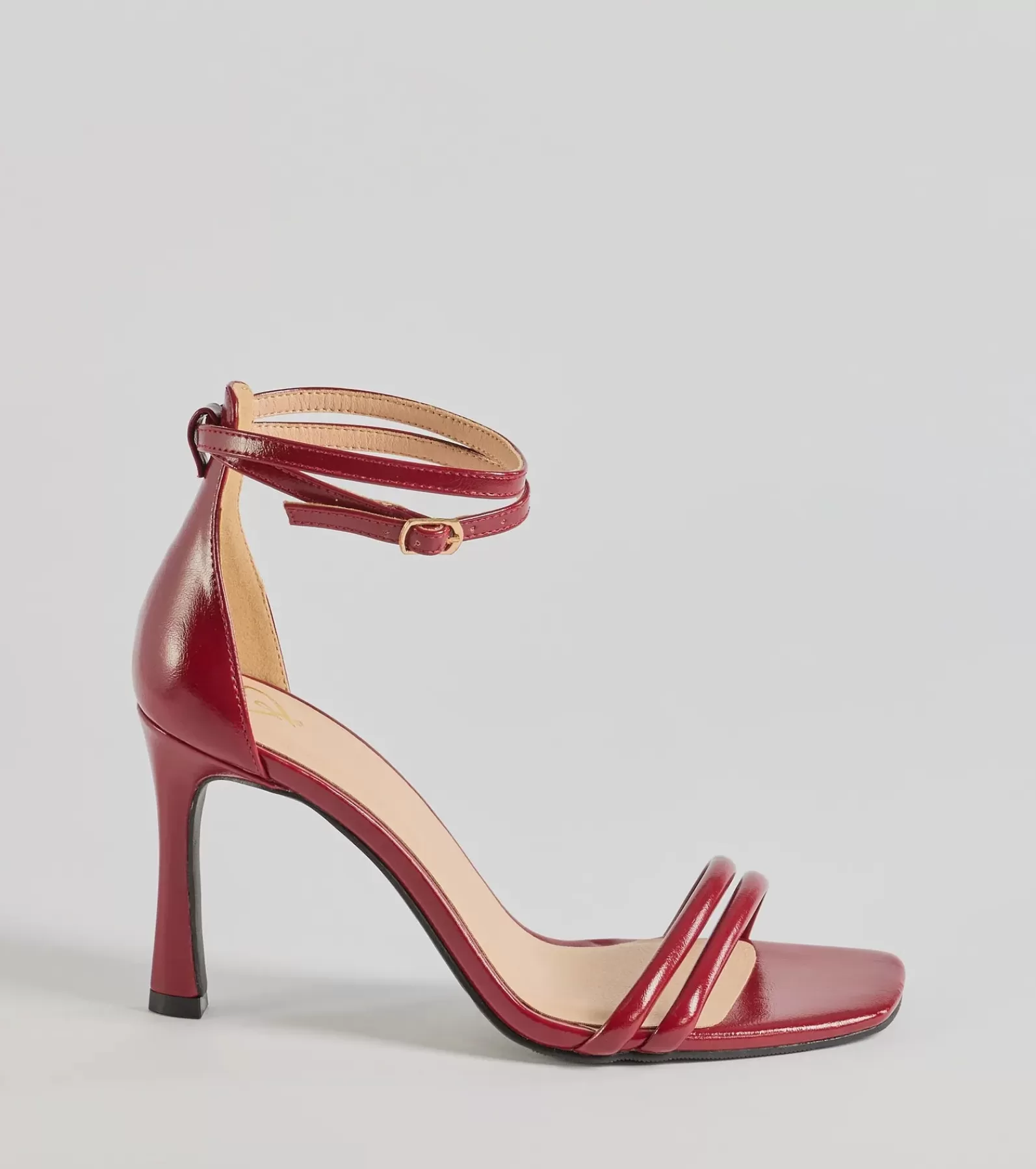 Windsor Stilettos | Sandals*Sleek Moves Faux Leather Stiletto Heels