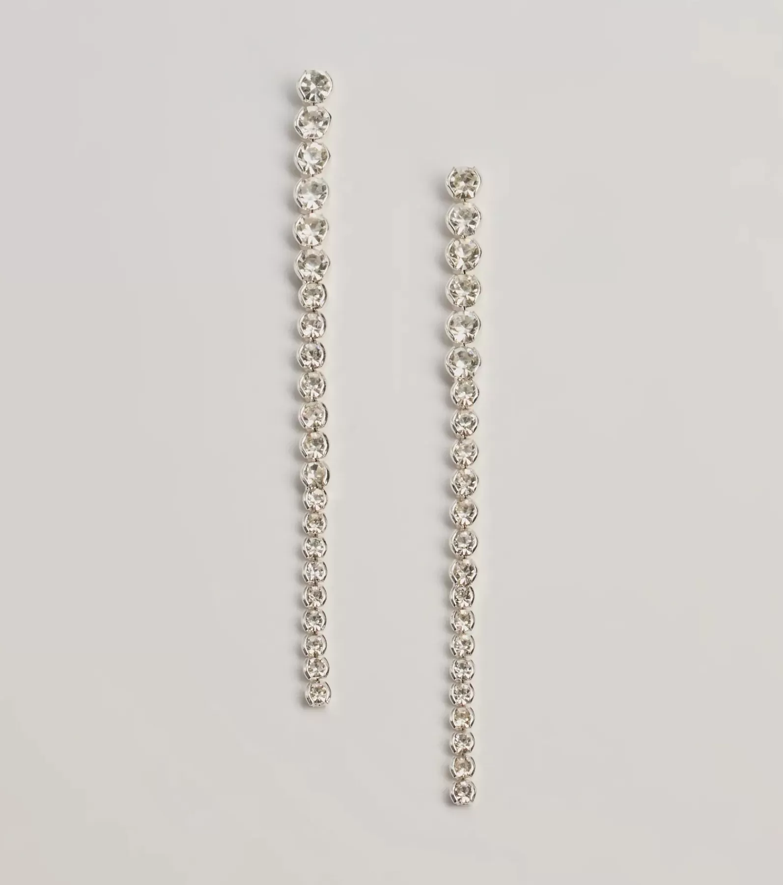 Windsor Earrings | Accessories*Sleek Styling Linear Rhinestone Earrings