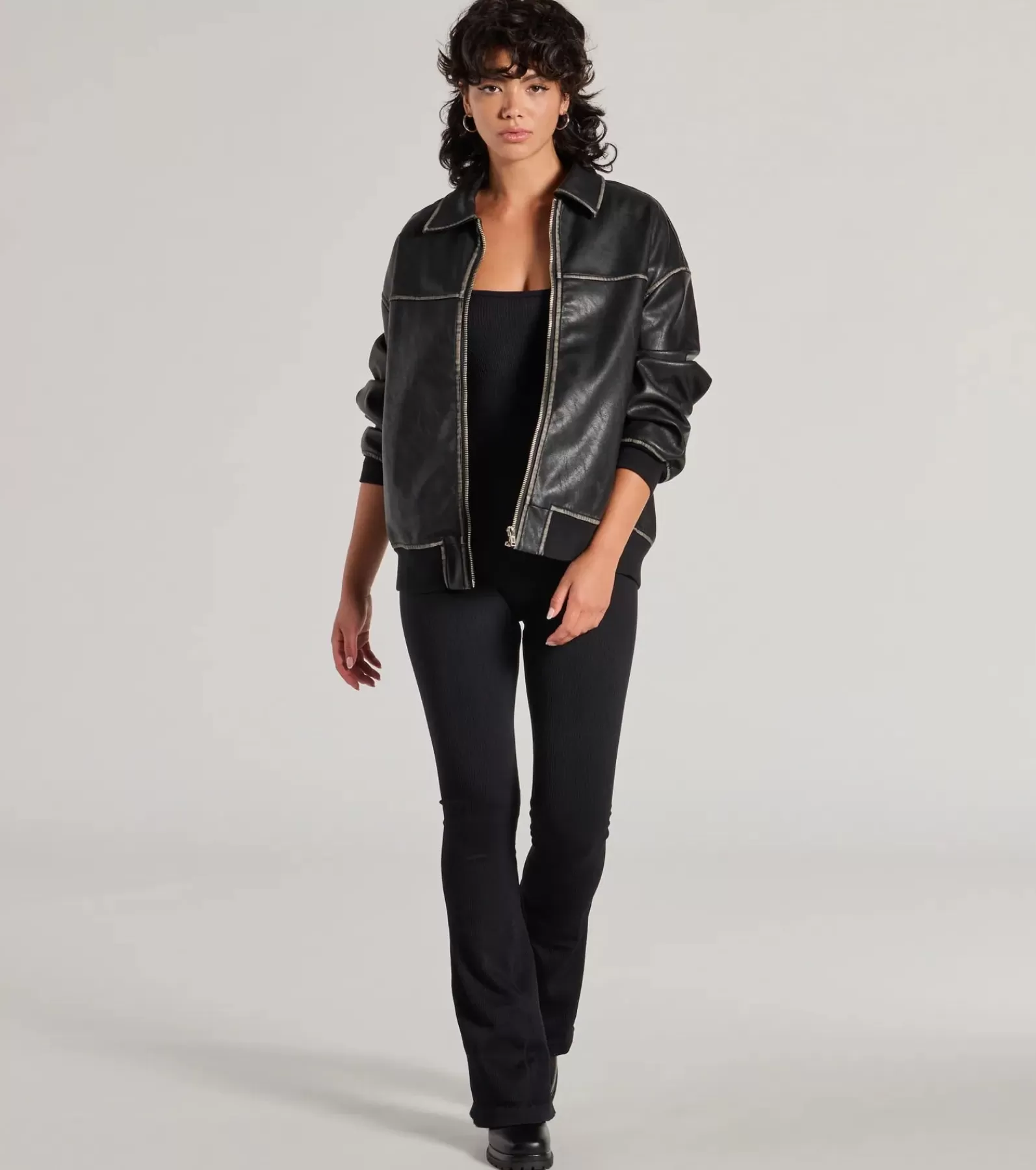 Windsor Smooth Collection | All Jumpsuits & Rompers*Stylish Strut Seamless Knit Flared Leg Catsuit