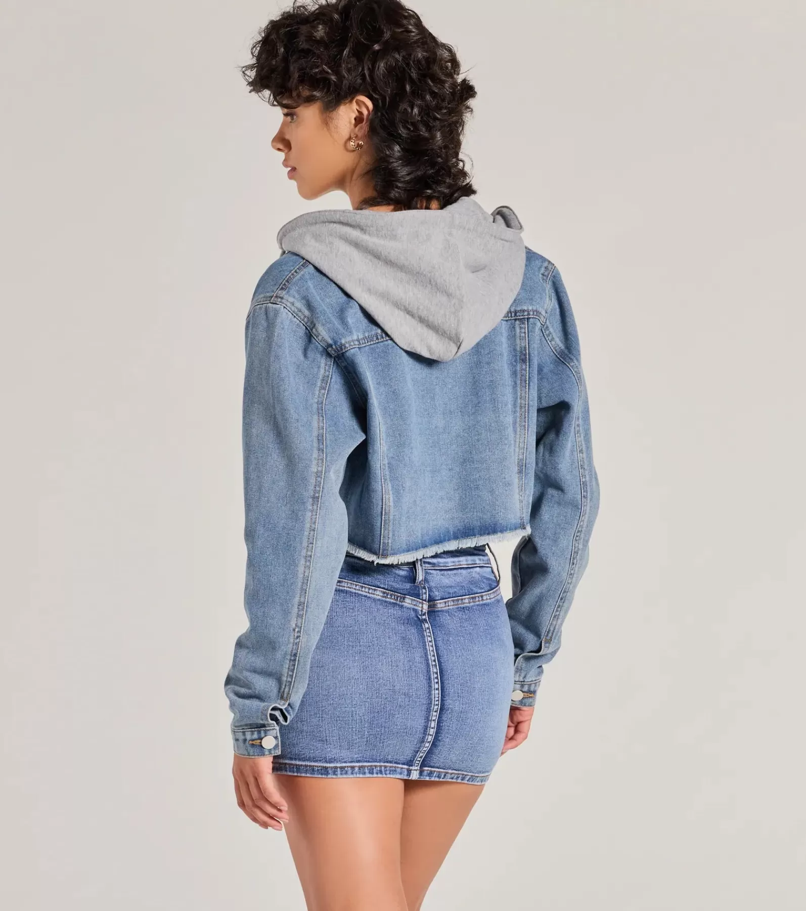 Windsor Jean Jackets*The Next Level Cropped Fleece Jacket