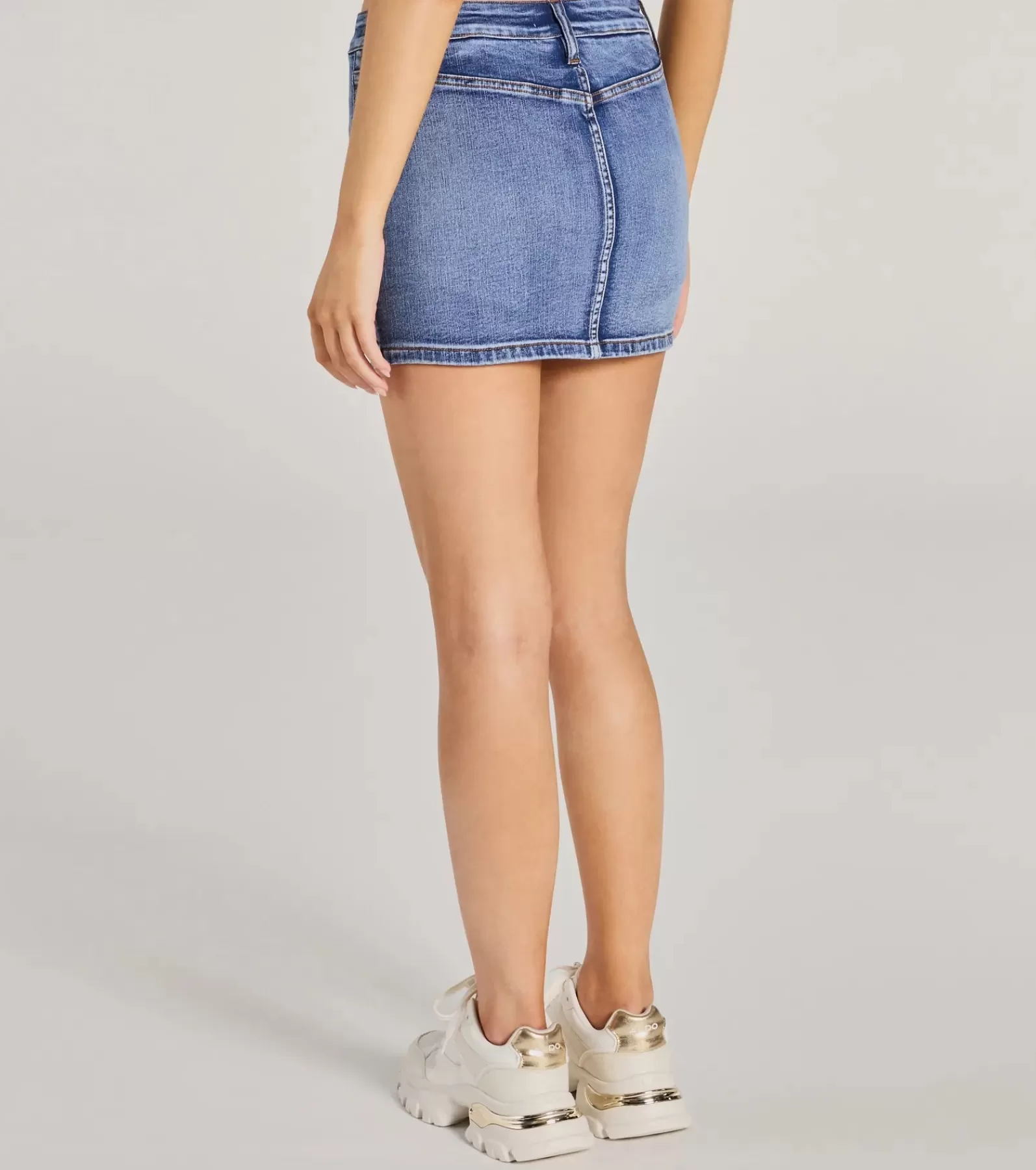 Windsor Jean Shorts | Shorts*Total Perfection Mid Rise Denim Mini Skort