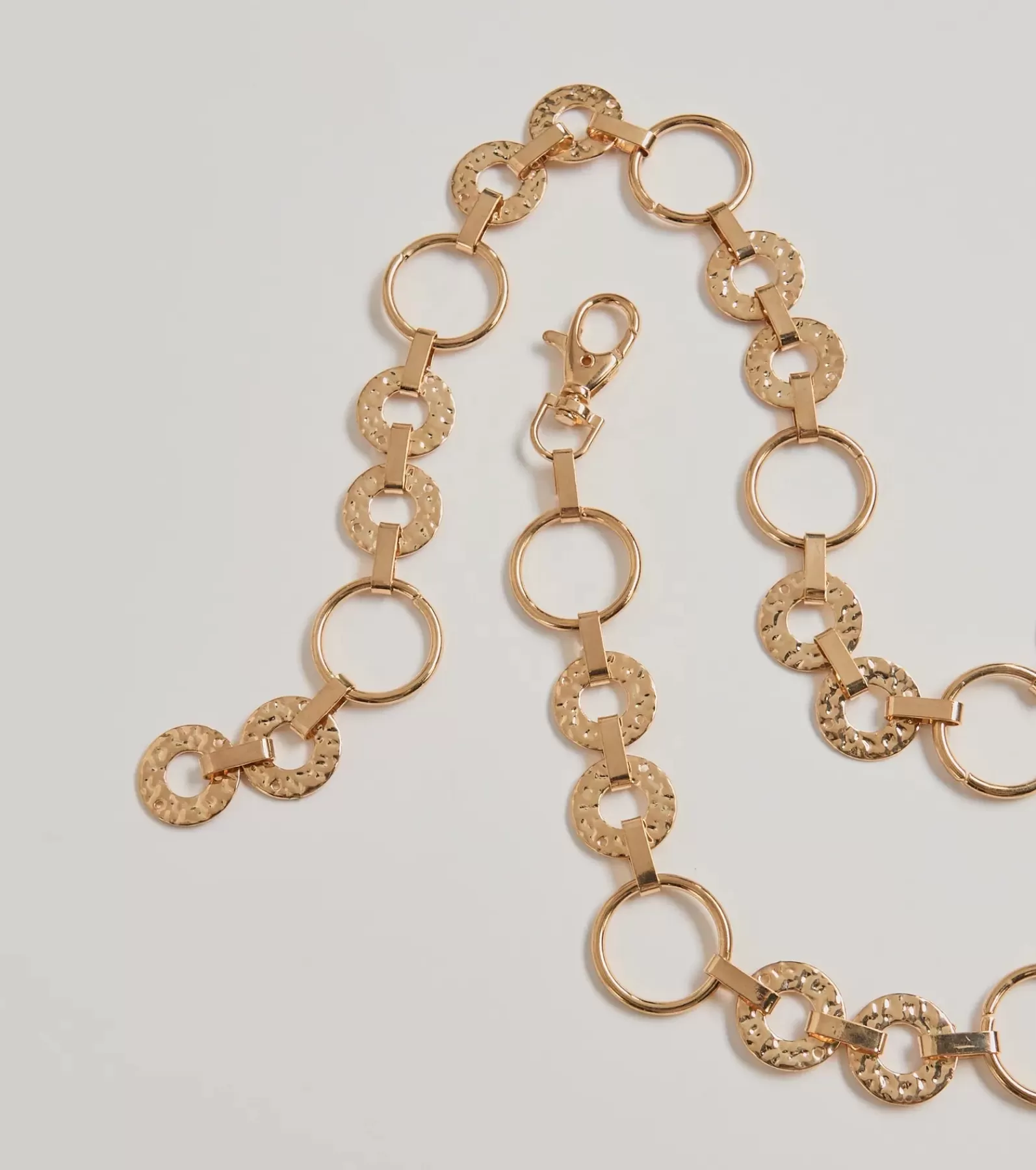 Windsor Belts | All Accessories*Trendy Vibes Textured O-Ring Chain Belt