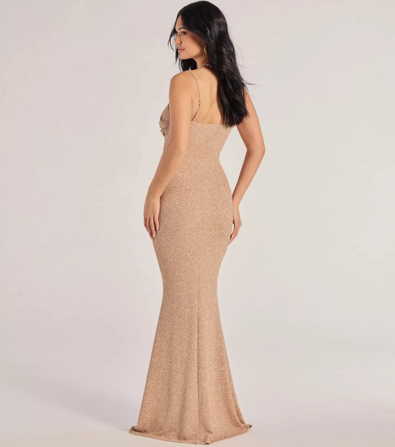 Windsor Wedding Outfits | Red Bridesmaid Dresses*Wendy Sleeveless Mermaid Glitter Formal Dress