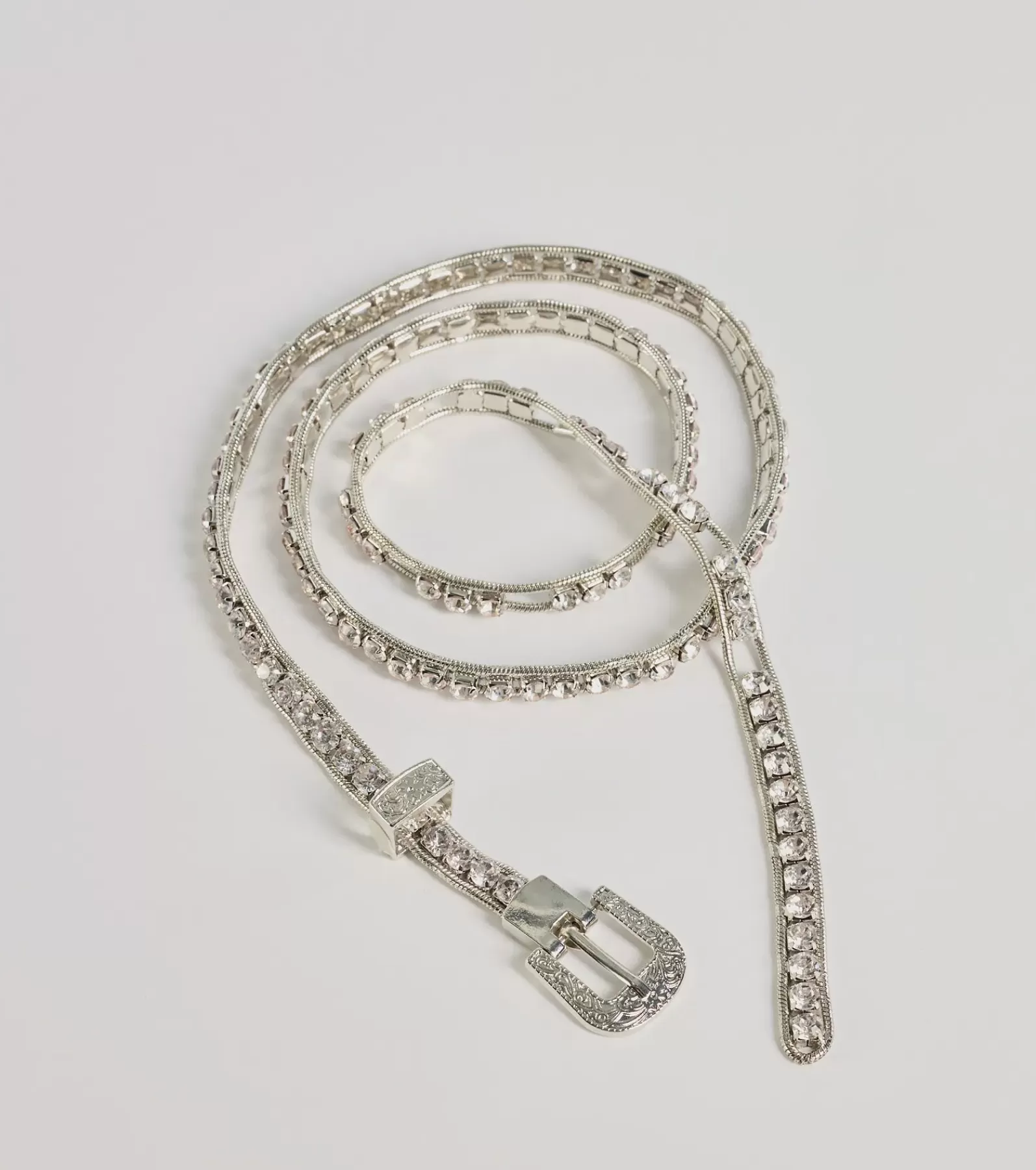 Windsor Belts | All Accessories*Western Luxe Rhinestone Belt