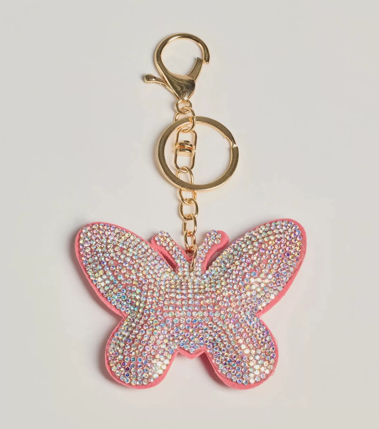 Windsor All Accessories*Whimsical Rhinestone Butterfly Charm Keychain